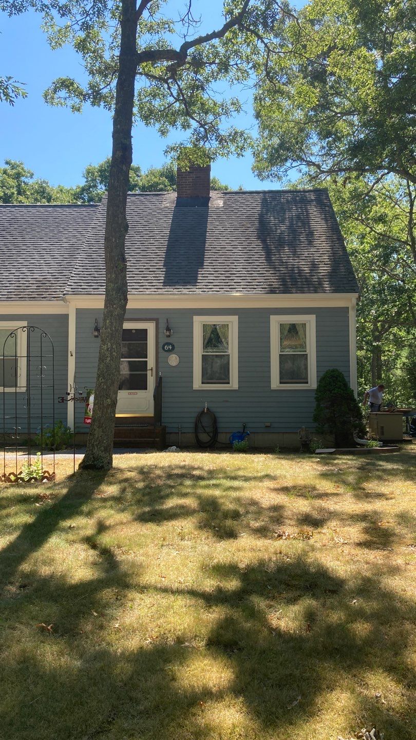 Marstons Mills, MA Gutter Installation using 5" K-Style Aluminum Gutter by Gutter Pro Enterprises