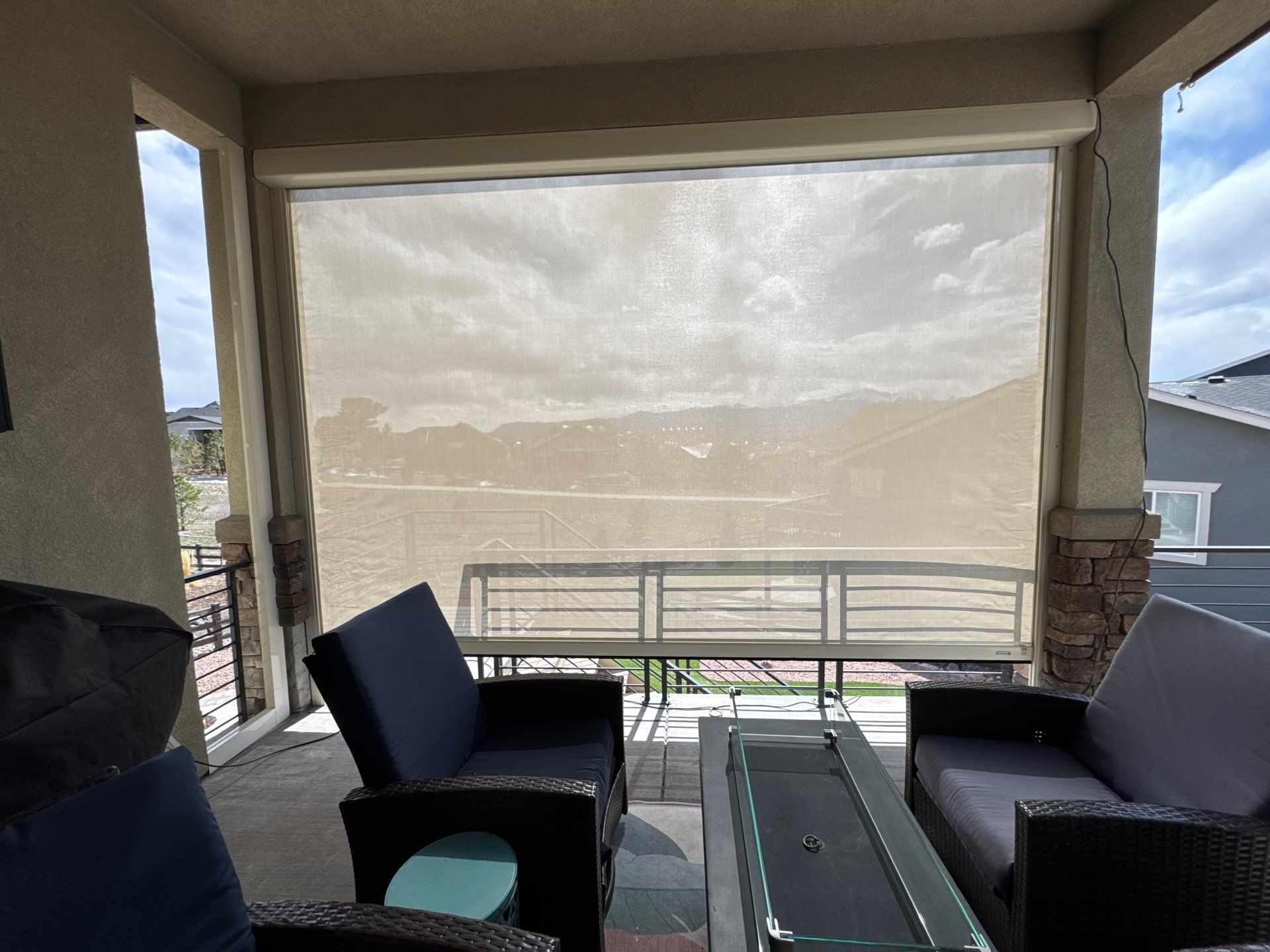 Motorized Pergola & Motorized Screens by Outdoor Solutions Colorado