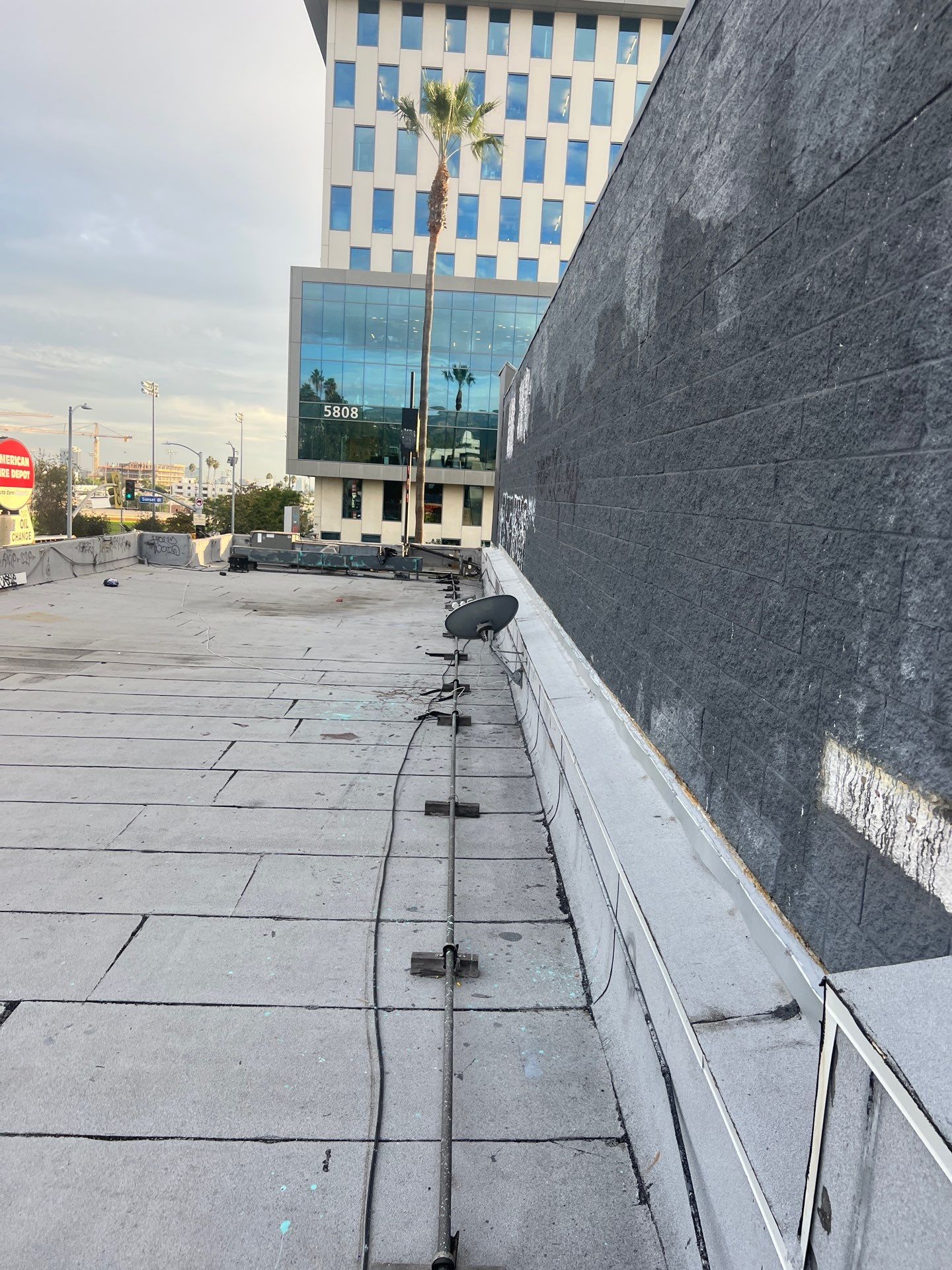 Leak Repairs for a Commercial Customer in WeHo by Hull Brothers Roofing