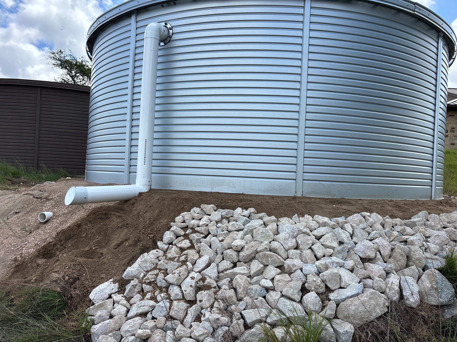 One 29,000gal and one 16,000gal tank by Cqure Water