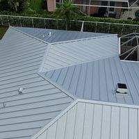 24ga 1.5" Mechanical Seam Mill Finish by Total Roofing System The Metal Roof Experts