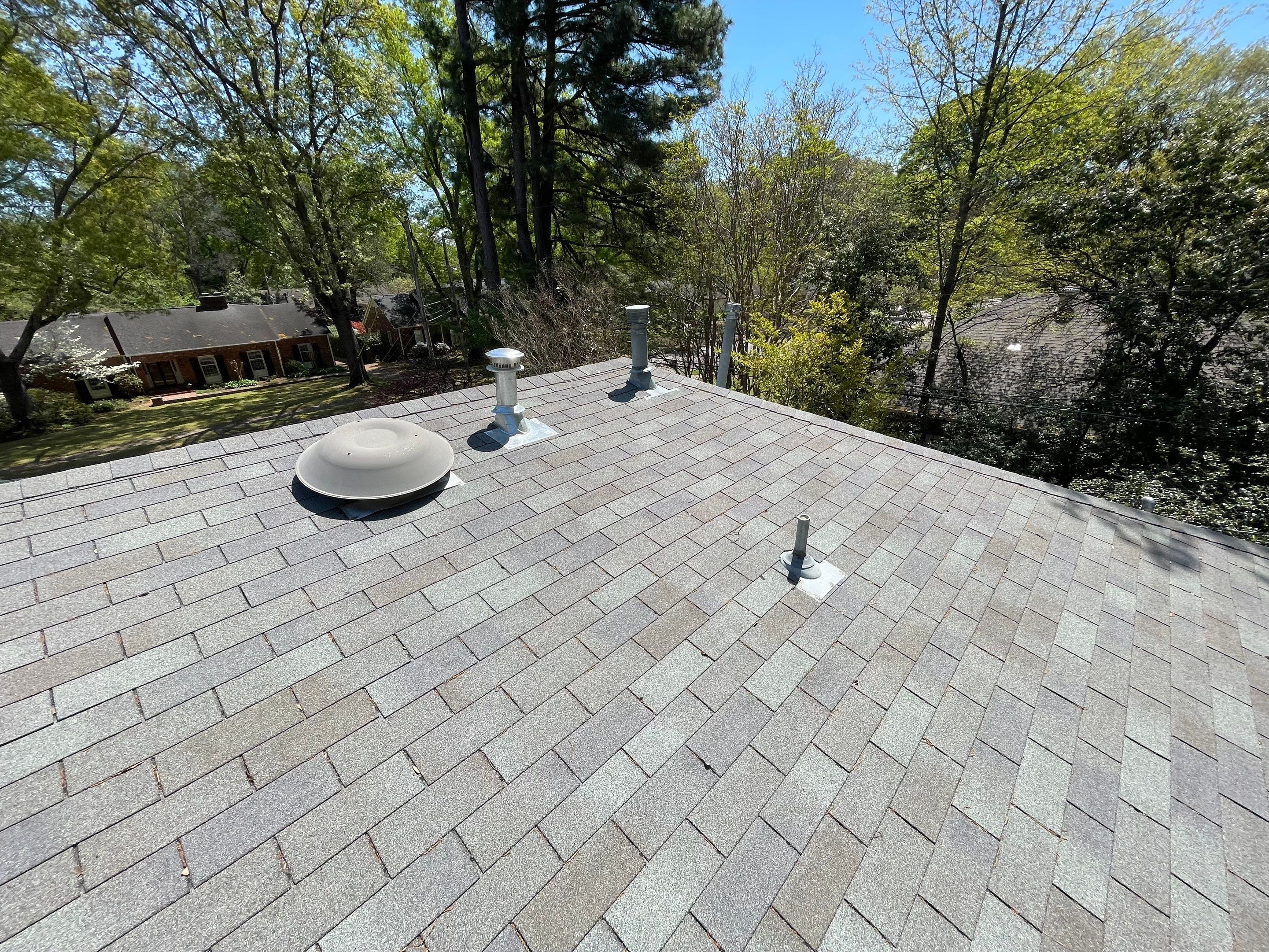 Asphalt Shingle Roof Repair and Skylight Restoration in Memphis by Revival Roofing Services