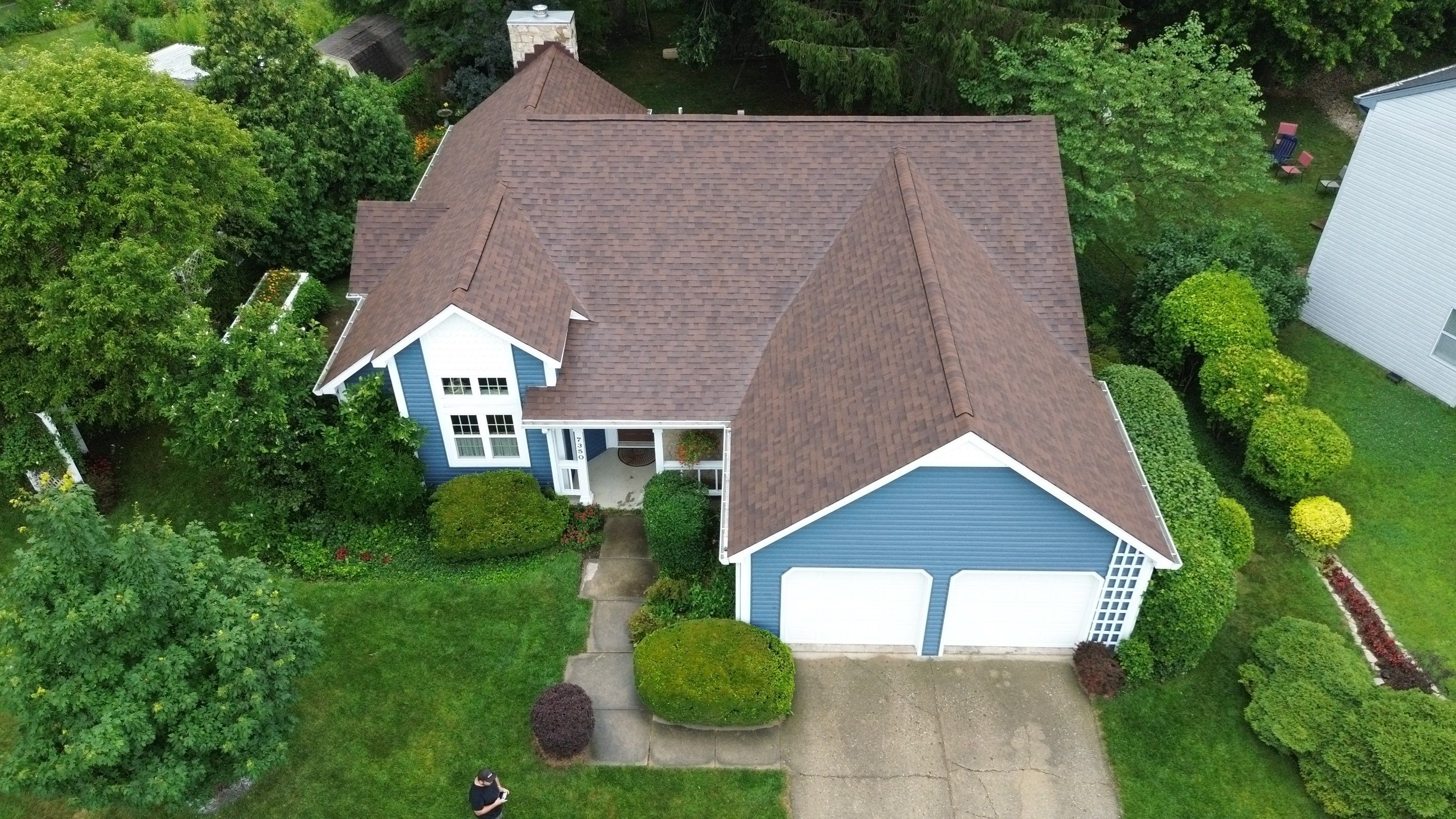 Project in Indianapolis by Moss Roofing
