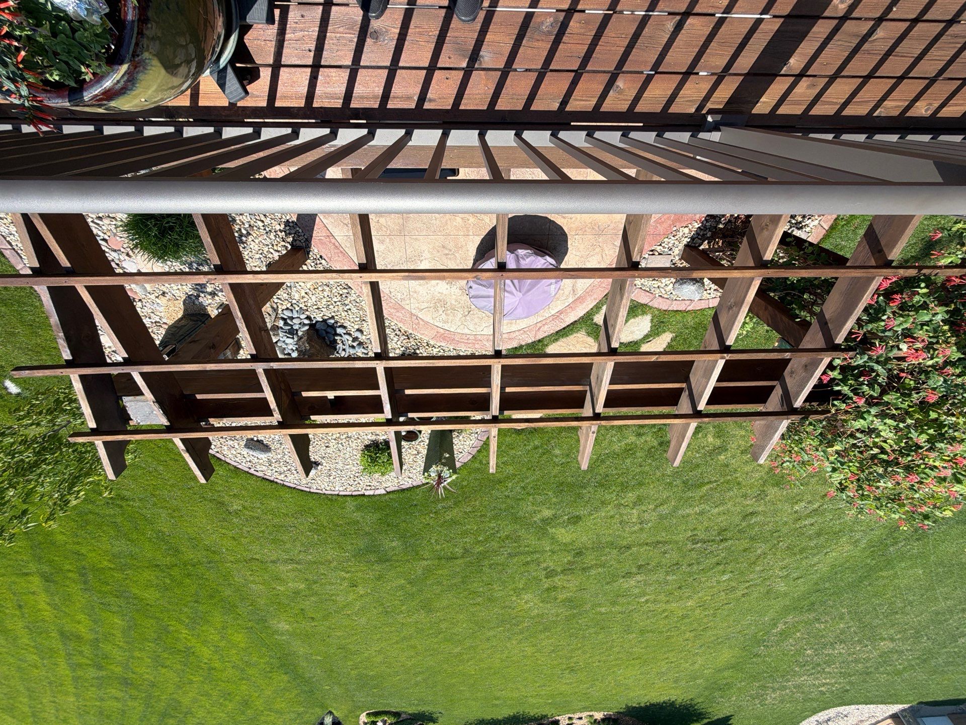 Tiered Wood Deck and Pergola Refinishing in Sioux Falls by Select Painting, Coatings & Garage Cabinets