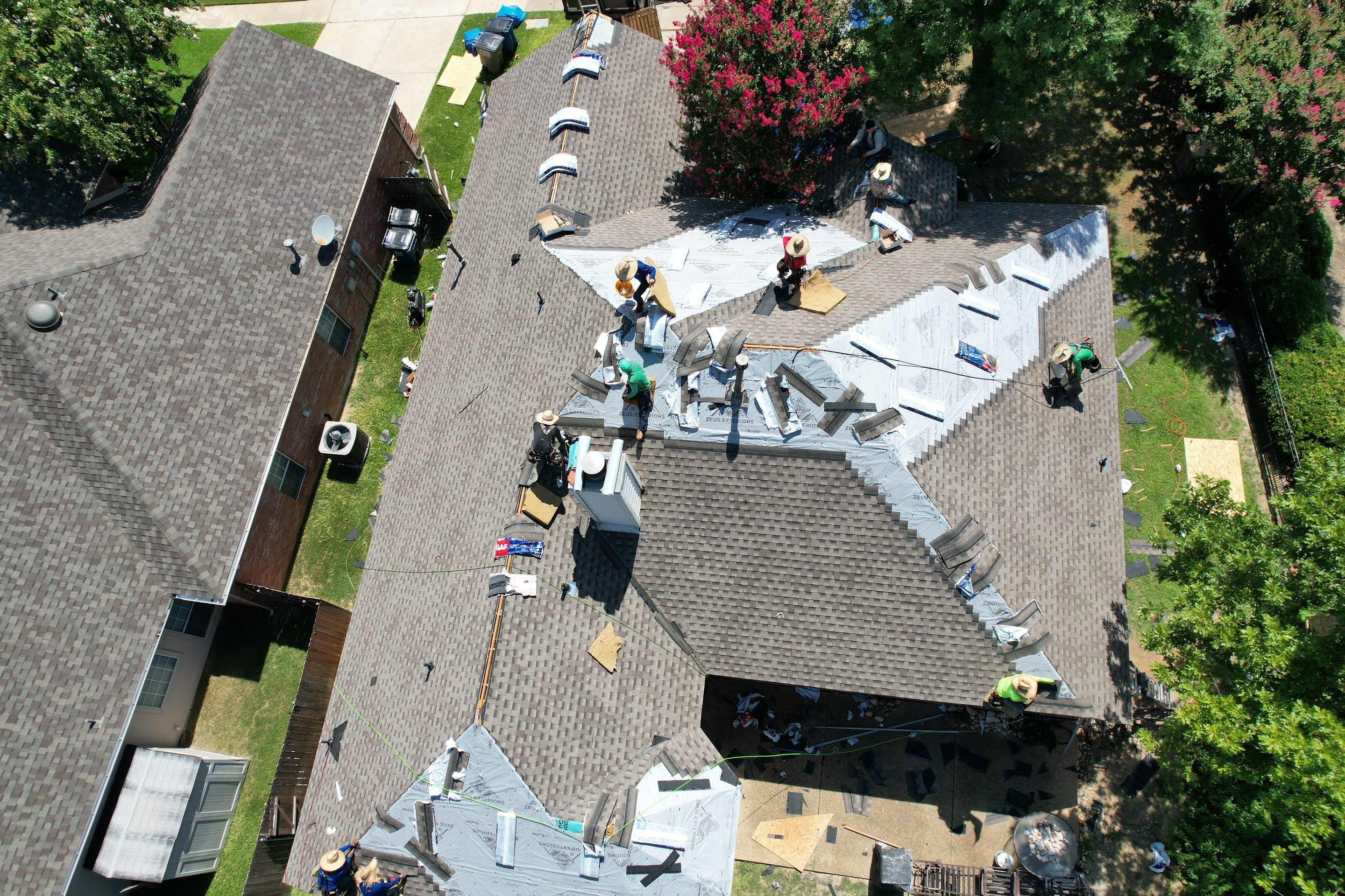 Project in Sachse  by Zeus Exteriors