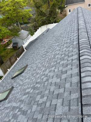 Roof Replacement Around Existing Skylights in Oak Island, NC