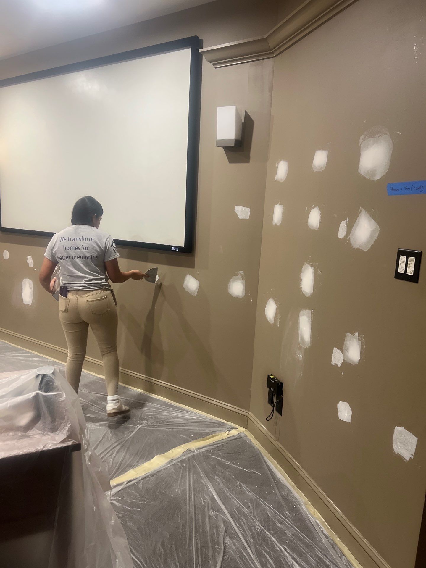 Full Interior painting and Cabinets by GonzalezPainters & Contractors Inc 