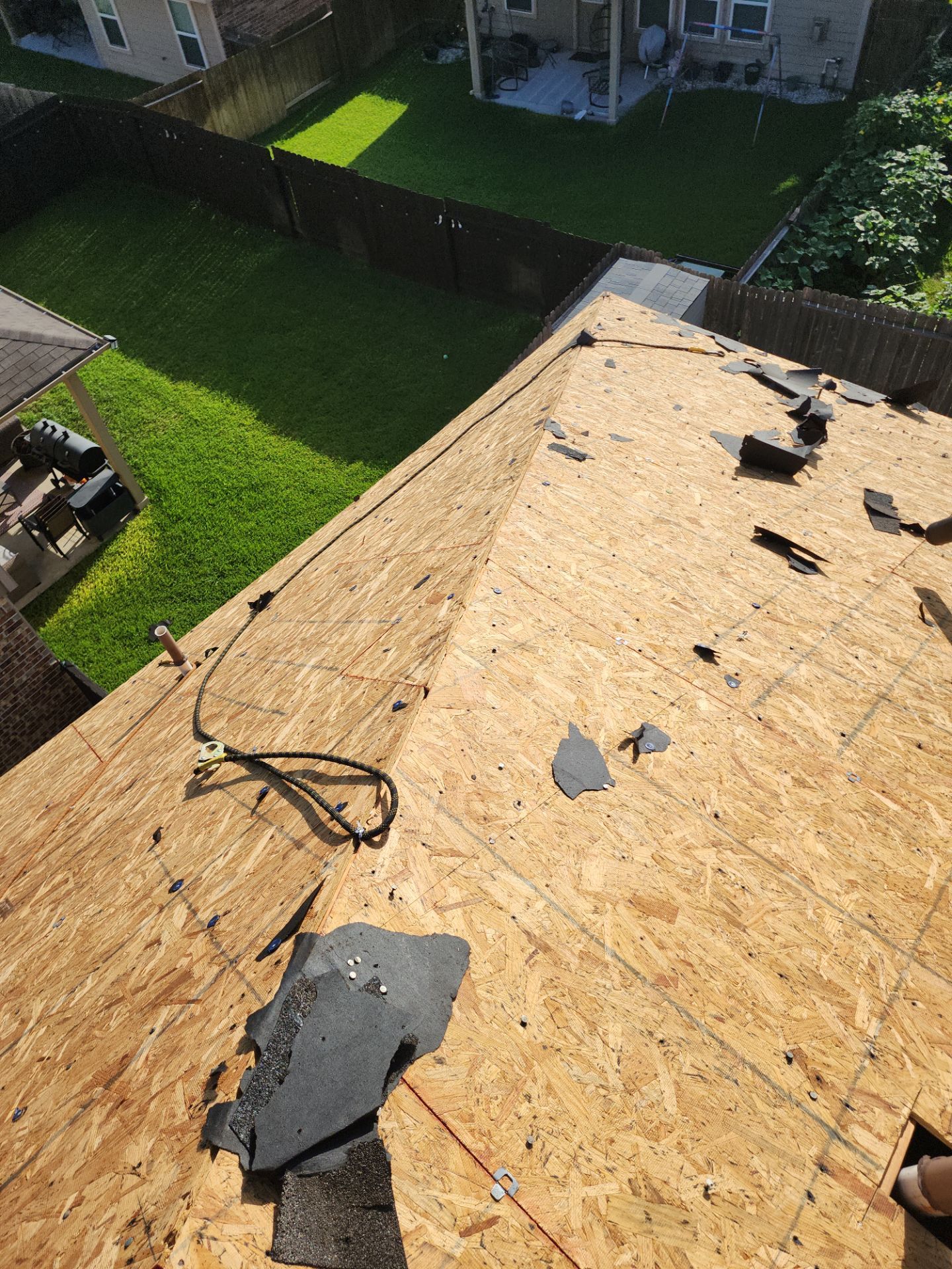 Residential Roofing Installation using Owen's Corning Duration (Lifetime) Shingles by Roof Repair Company