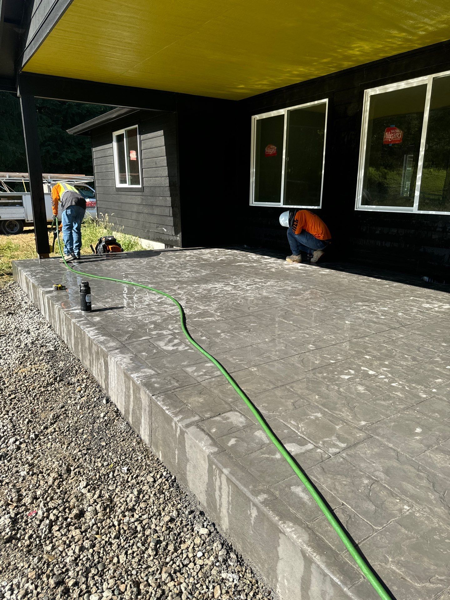 Lauren | Concrete Driveway, Back Patio & Asphalt Patch Repair  by Jireh Asphalt & Concrete Inc 