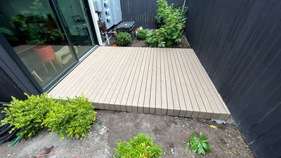 Modern Backyard Deck
