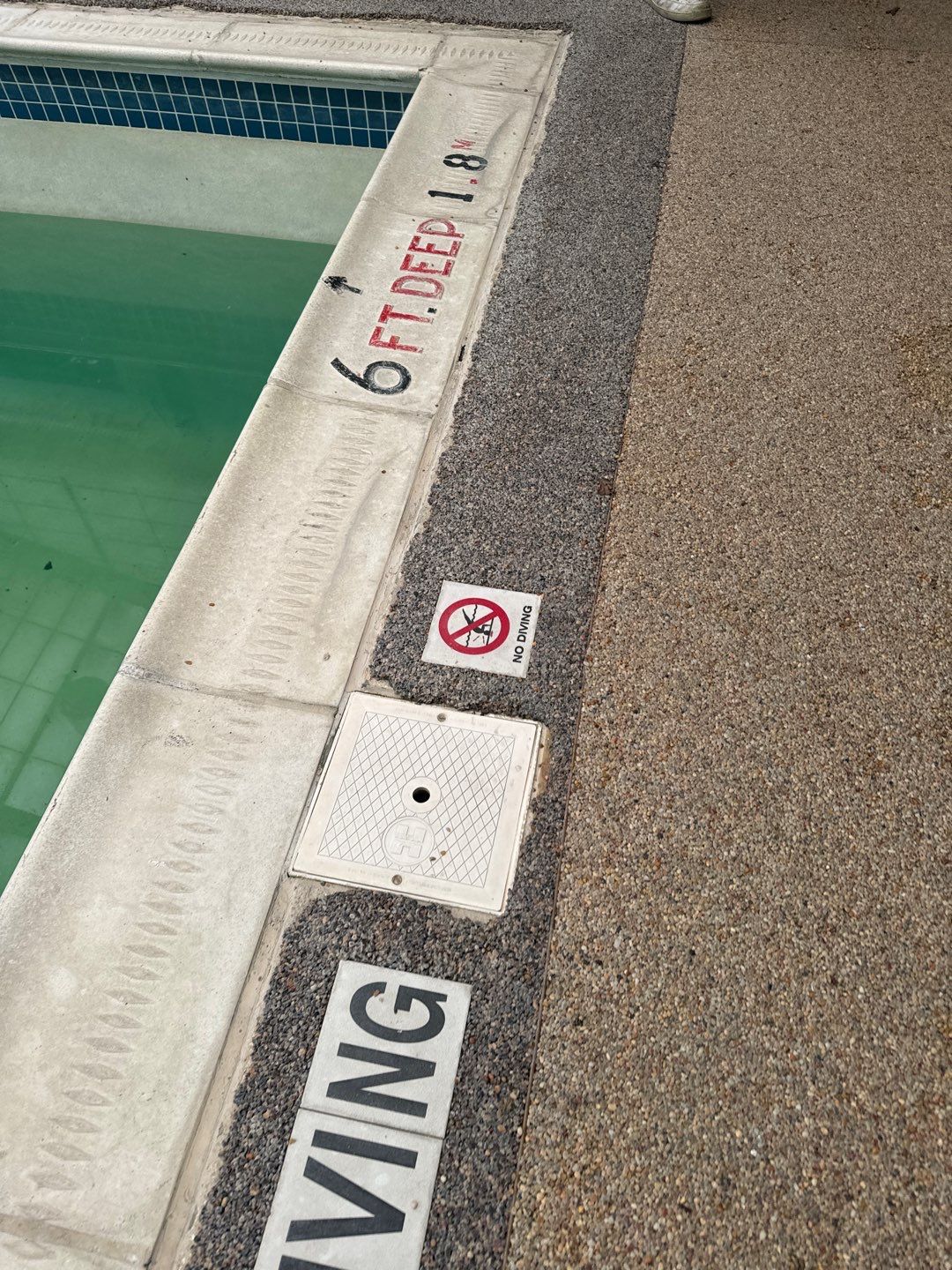 Hotel Pool Deck Project in Cranberry Township by Floors in a Day, Inc