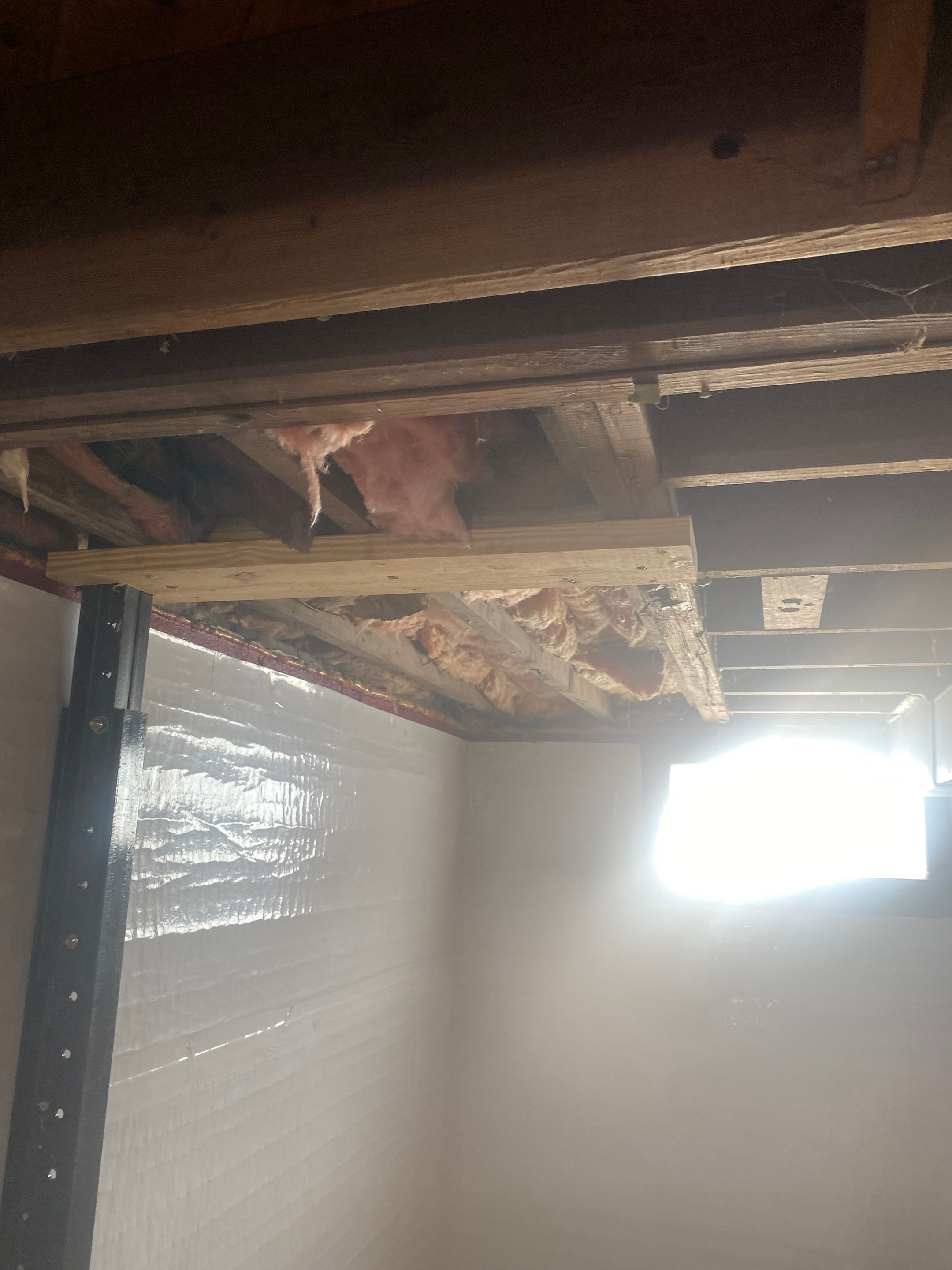 Interior Waterproofing with Steel Beam Reinforcement and Brick Tuckpointing by Toledo Basement Repair