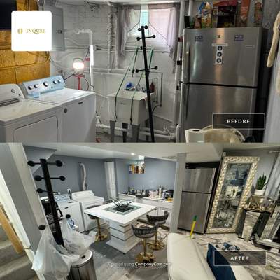 Basement Remodel using Drywall