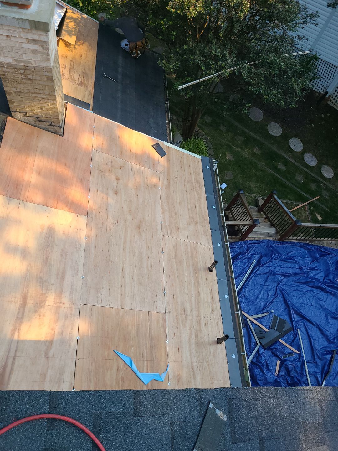 Vienna: Roof Replacement with CertainTeed Landmark Designer Shingles in Moire Black by RM Banning, Inc.