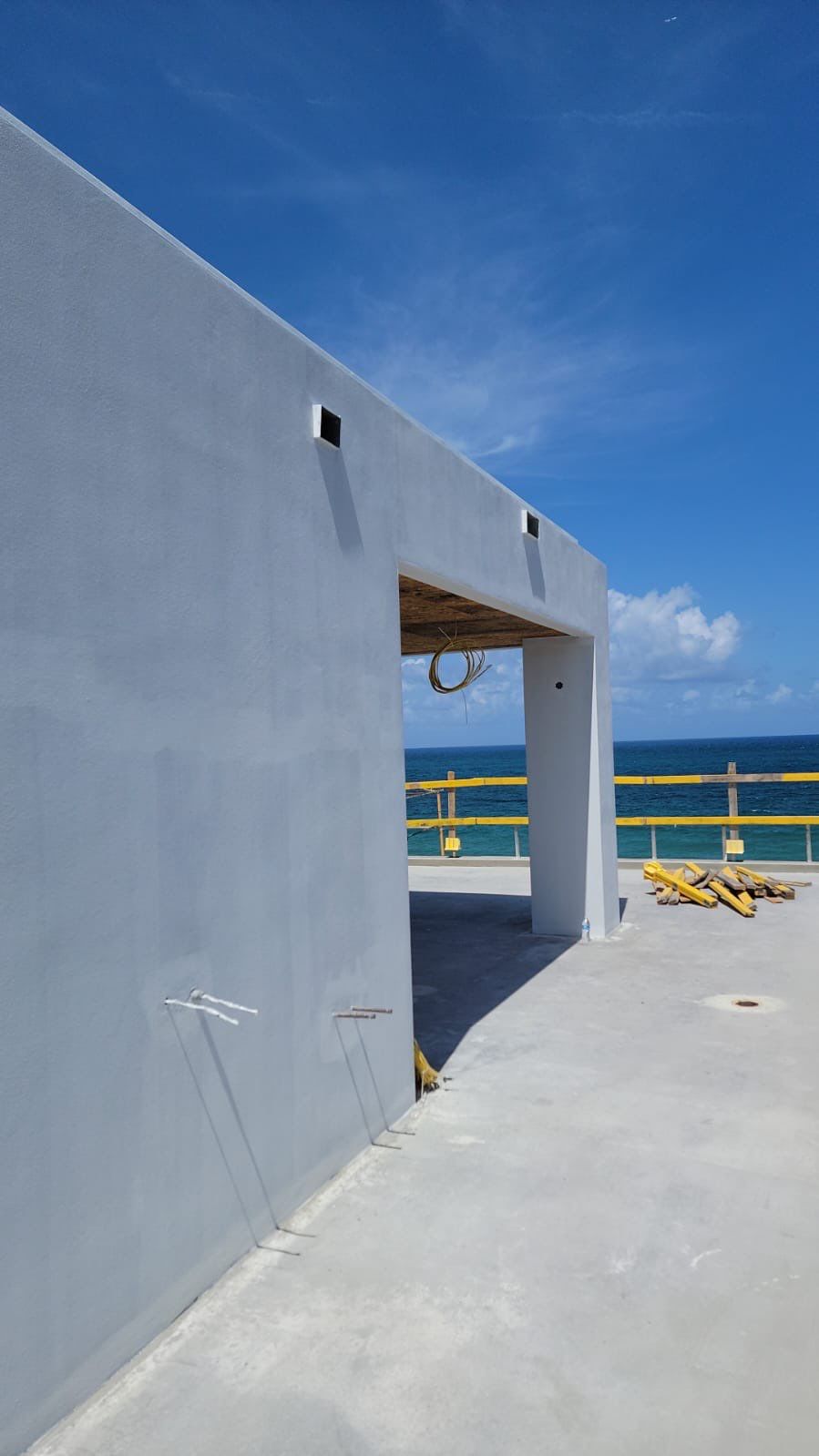 Oceanfront New Home Painting by John “The Greek” Painting