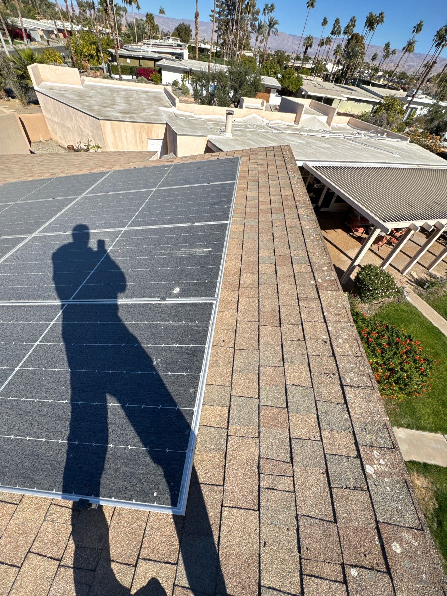 Project in Indian Wells by Desert Roof Concepts