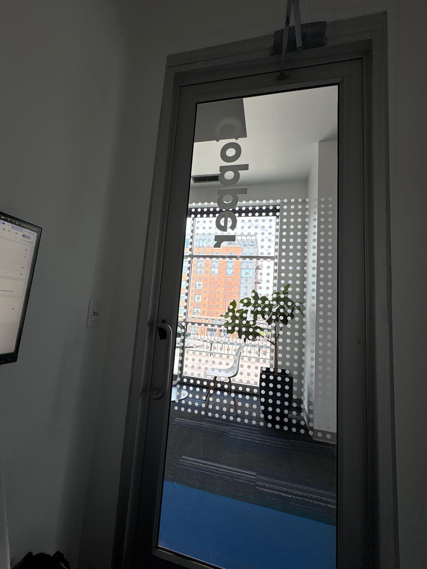 Office Setup and Glass Door Installation in Lincoln by CompanyCam Sales Demo