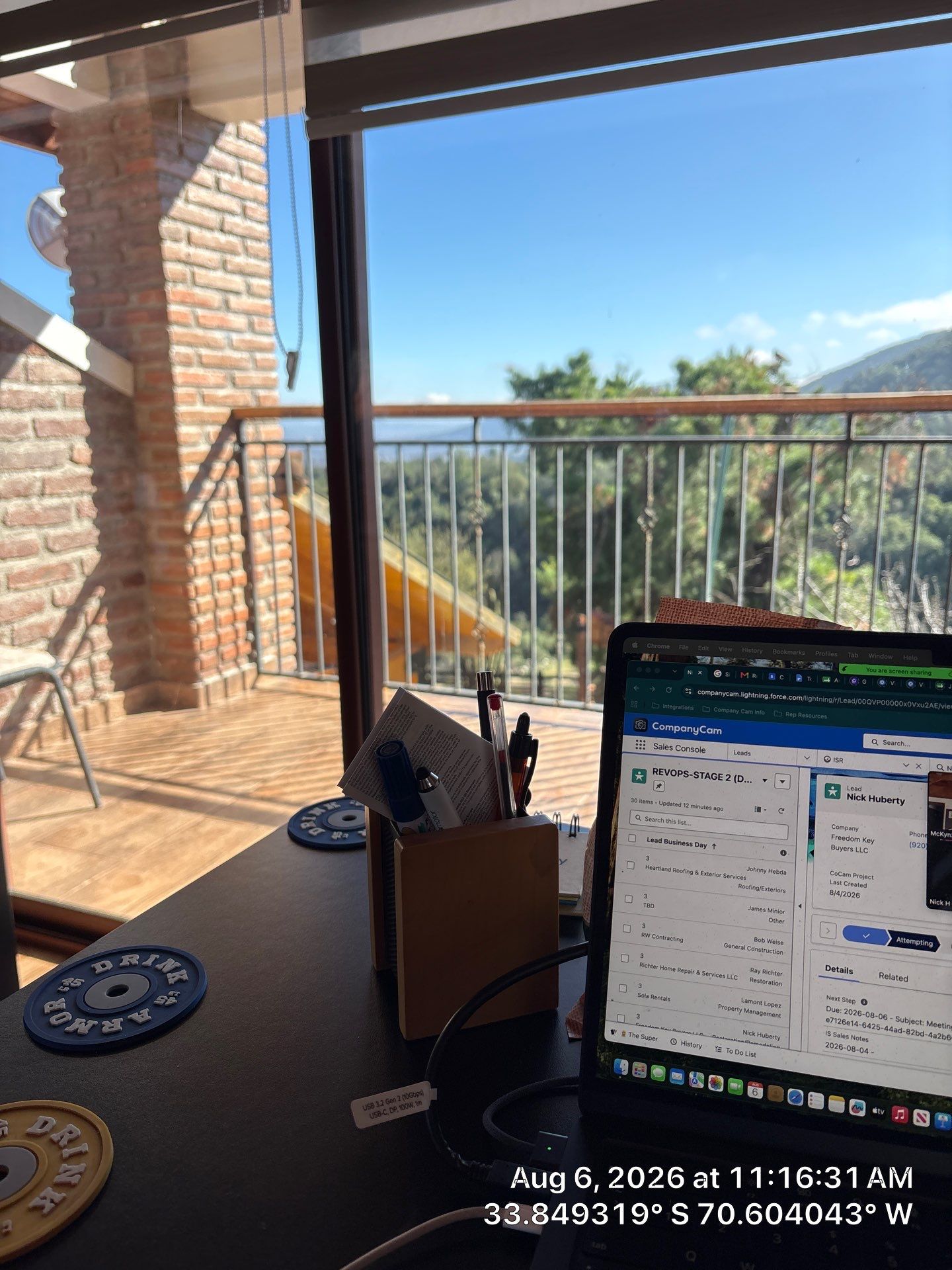 Home Office Mini-Split AC and Zebra Blind Installation in Paine by CompanyCam Sales Demo