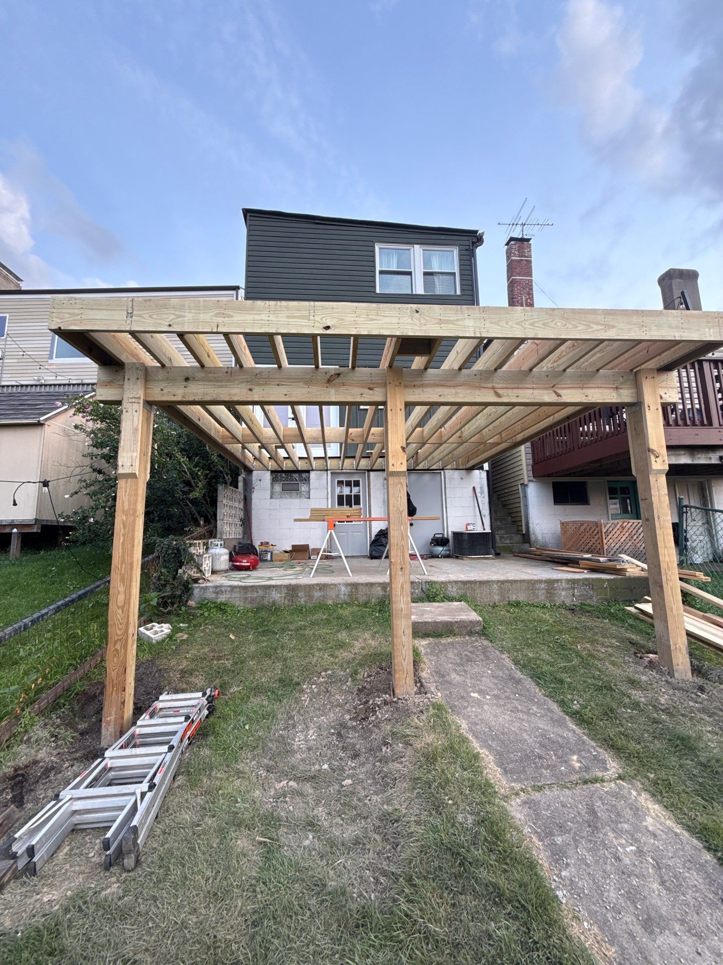 Deck Project in Southside Slopes by Cousins Roofing Siding & Decks