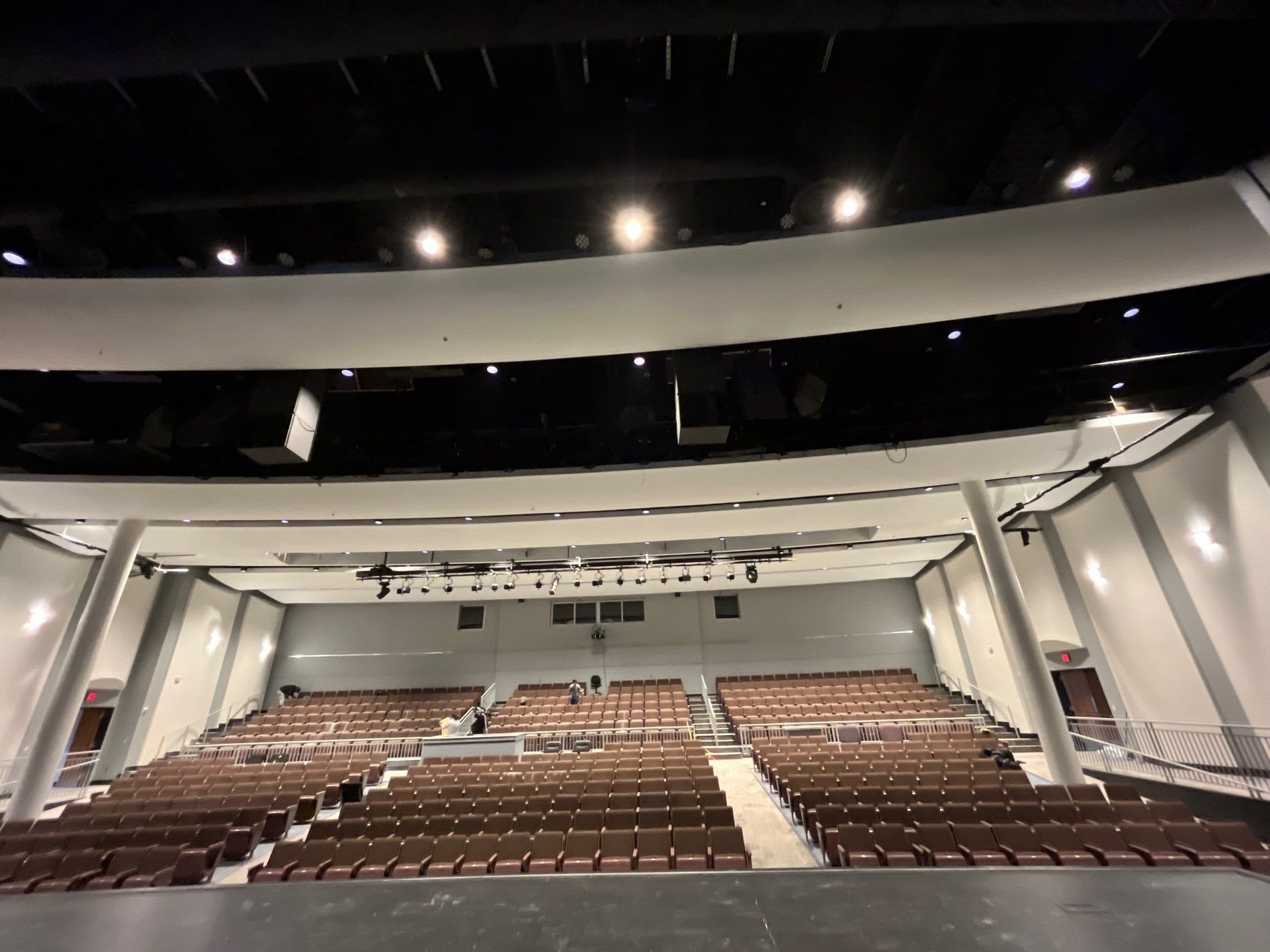 Interior for Milton Highschool Performing Arts Theater by Five Star Painting