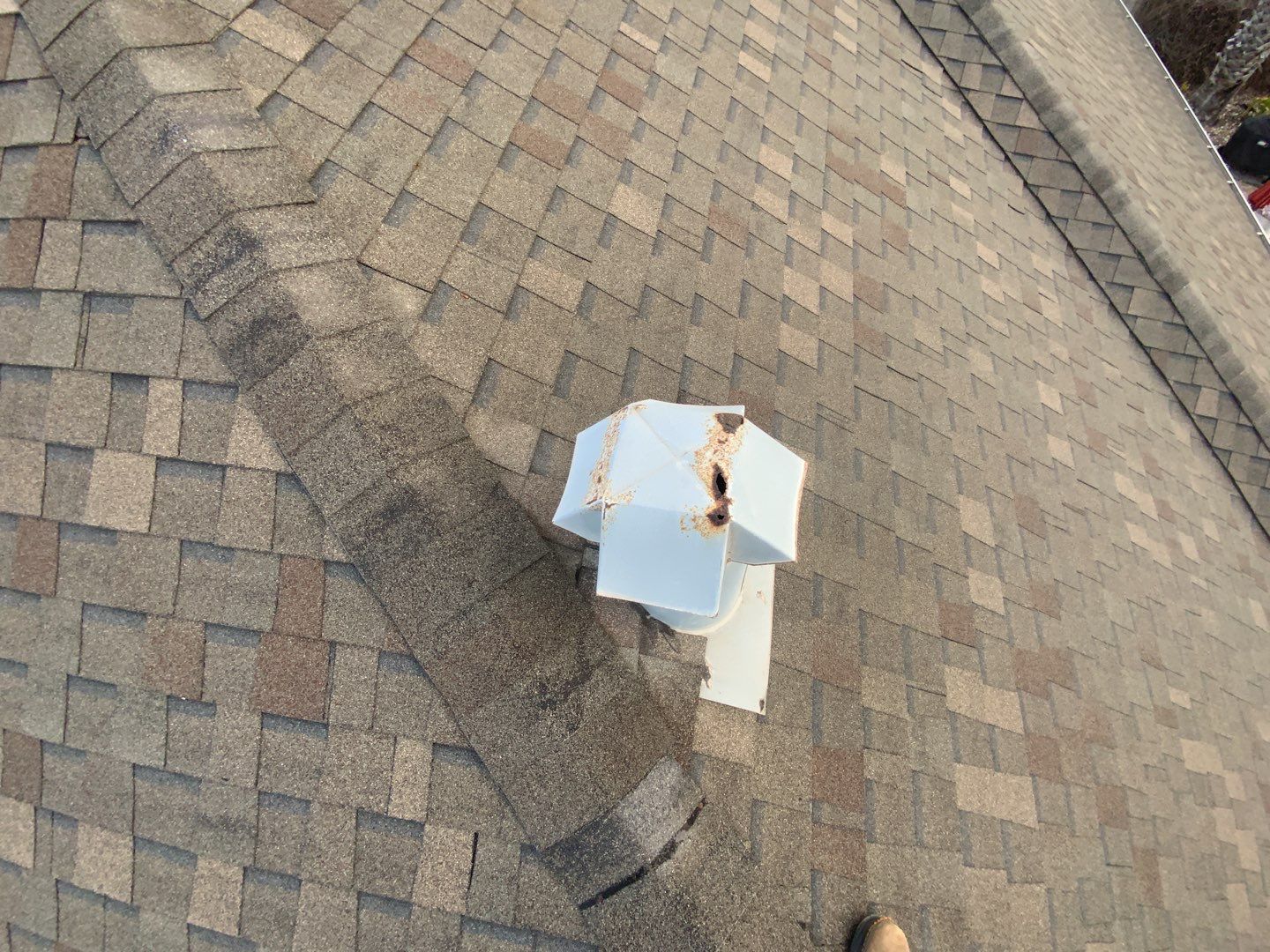 Roof Repairs to Ridge and Vents by Lighthouse Roofing