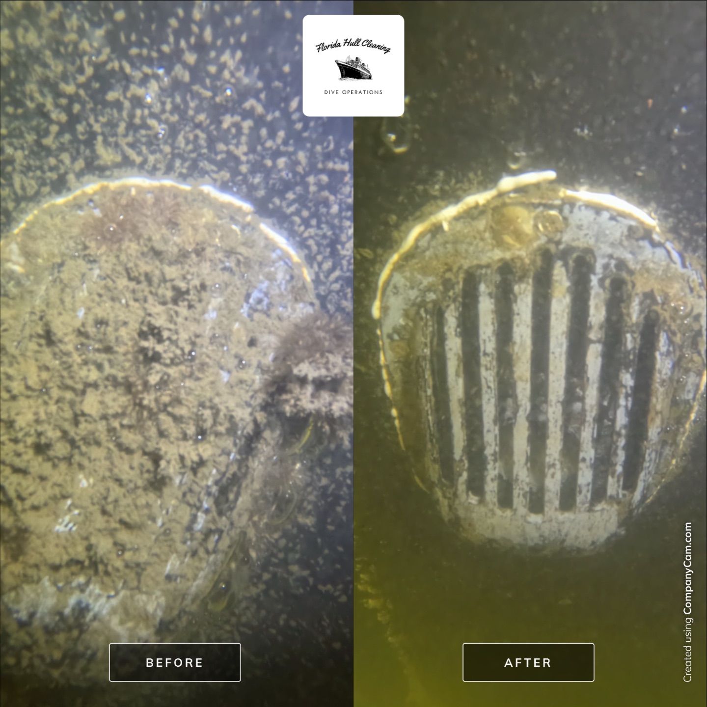 Project in Port Charlotte by Florida Hull Cleaning 