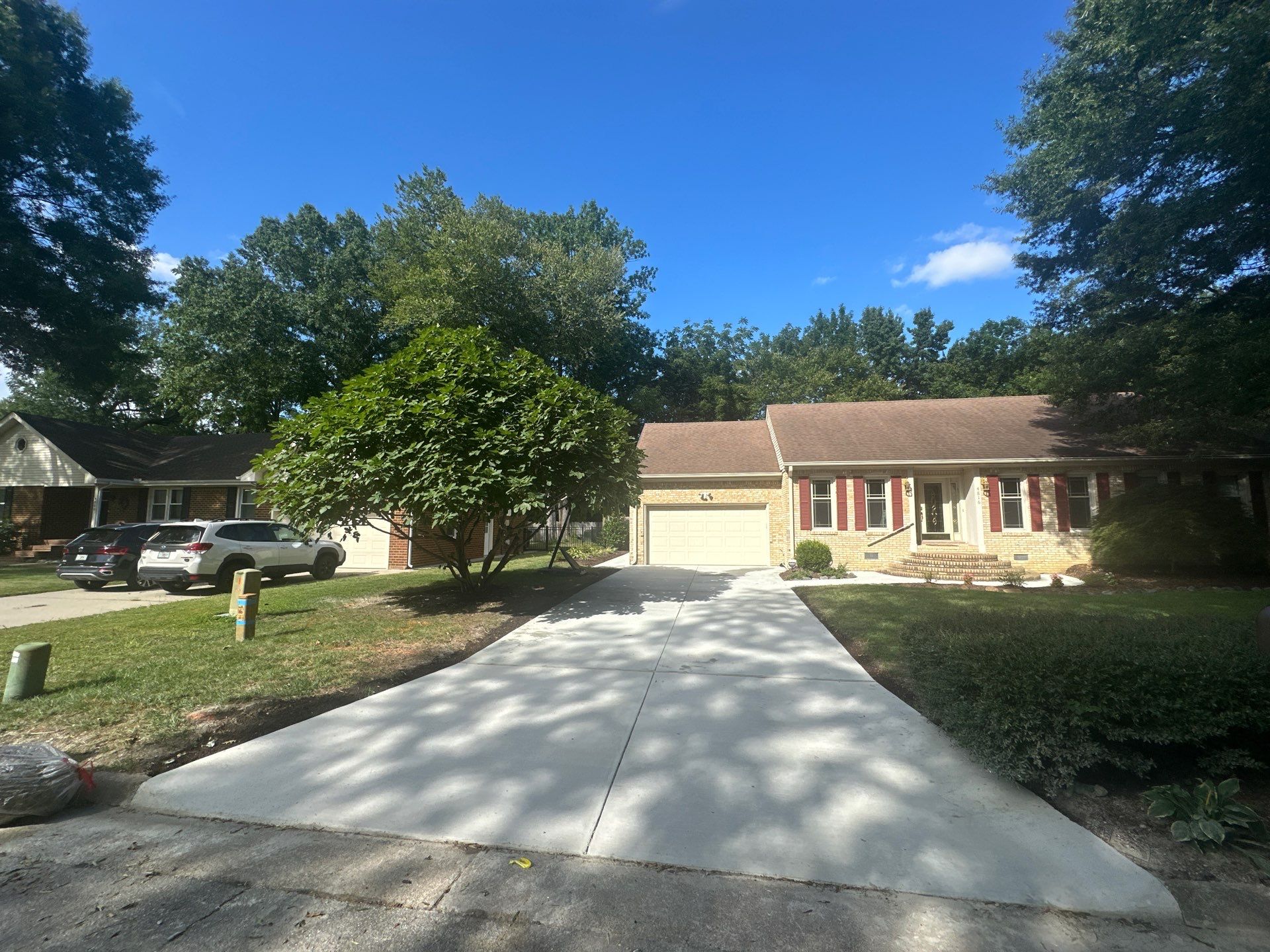 Project in Virginia Beach by Sam The Concrete Man Virginia Beach