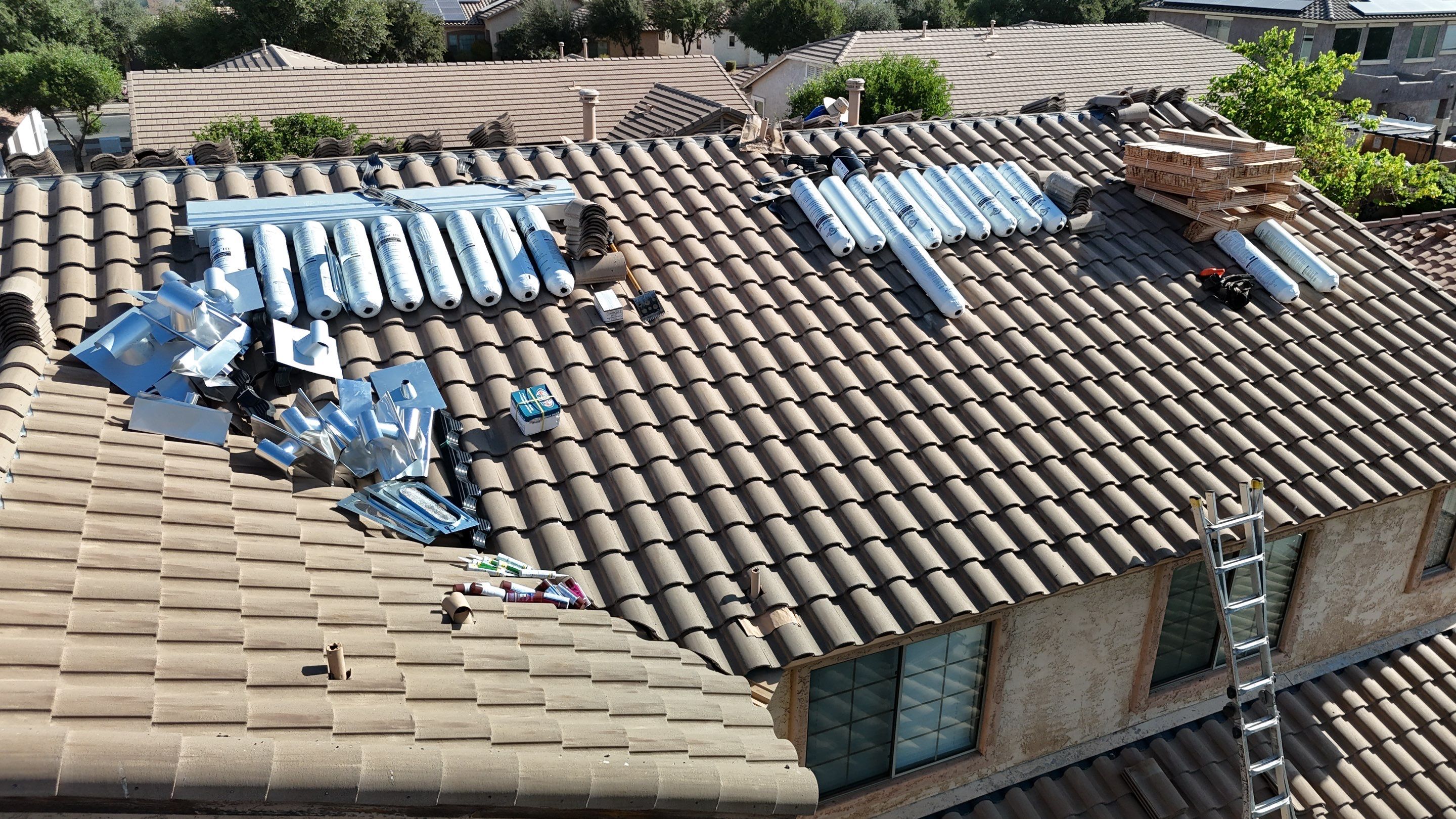Project in Queen Creek, AZ by Saint Roofing