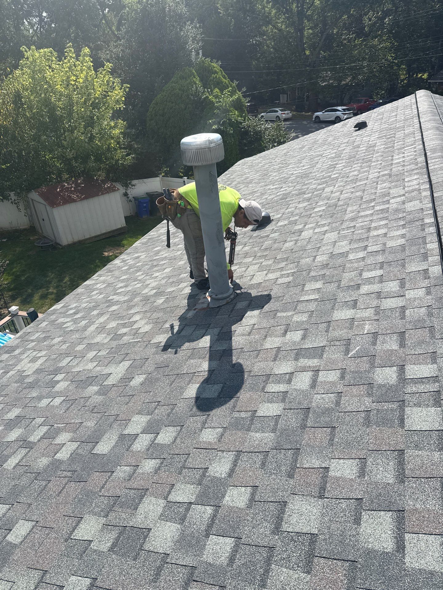 Falls Church : Residential Roof Replacement with CertainTeed Landmark Pro in Max Def Heather Blend by RM Banning, Inc.