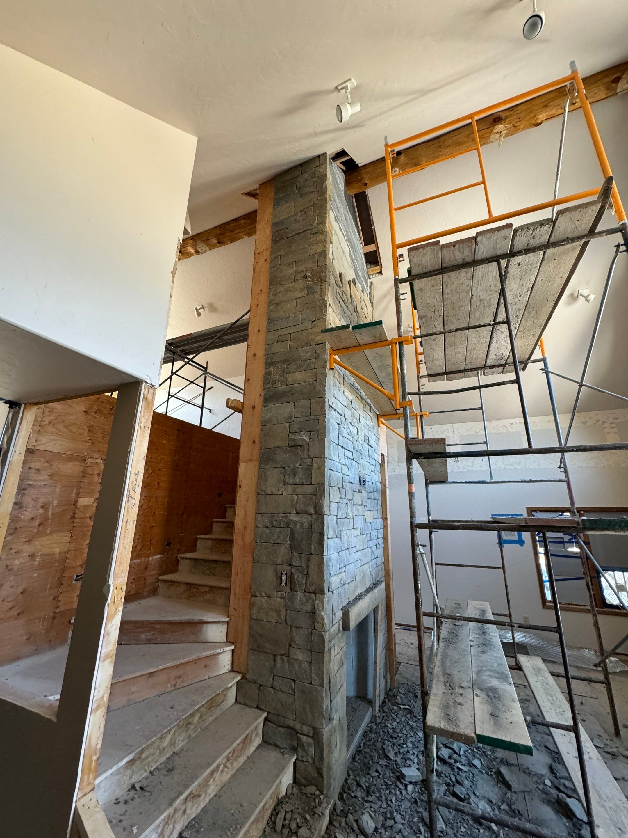 Renovation Project in Big Sky by Blue Room Construction LLC