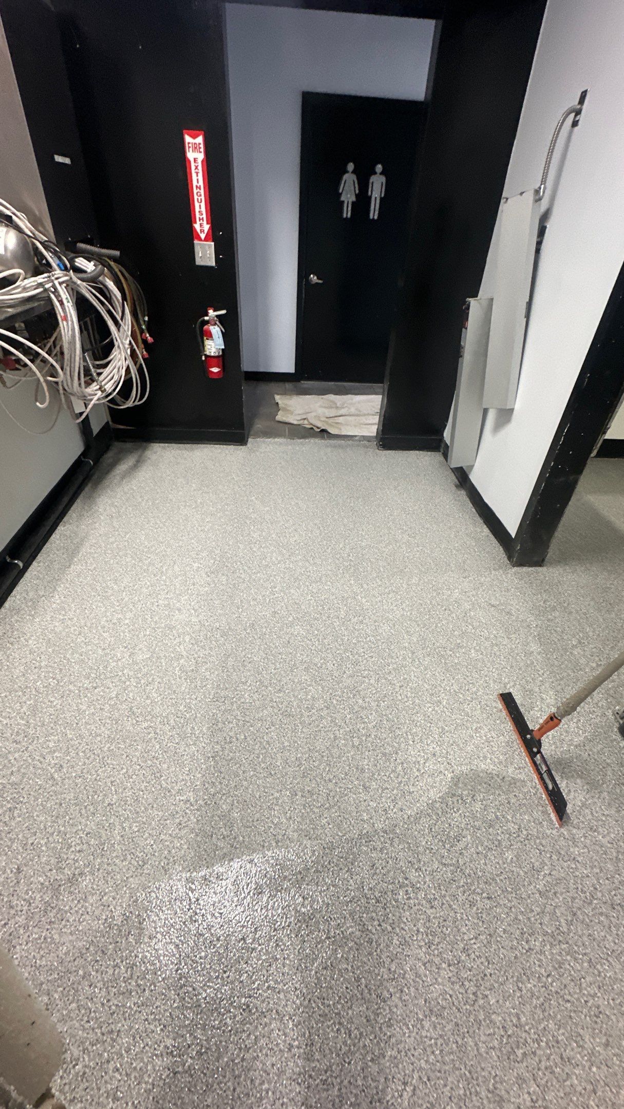 Commercial Kitchen Flooring using Slate Stone 1/8" by Croc Coatings, LLC