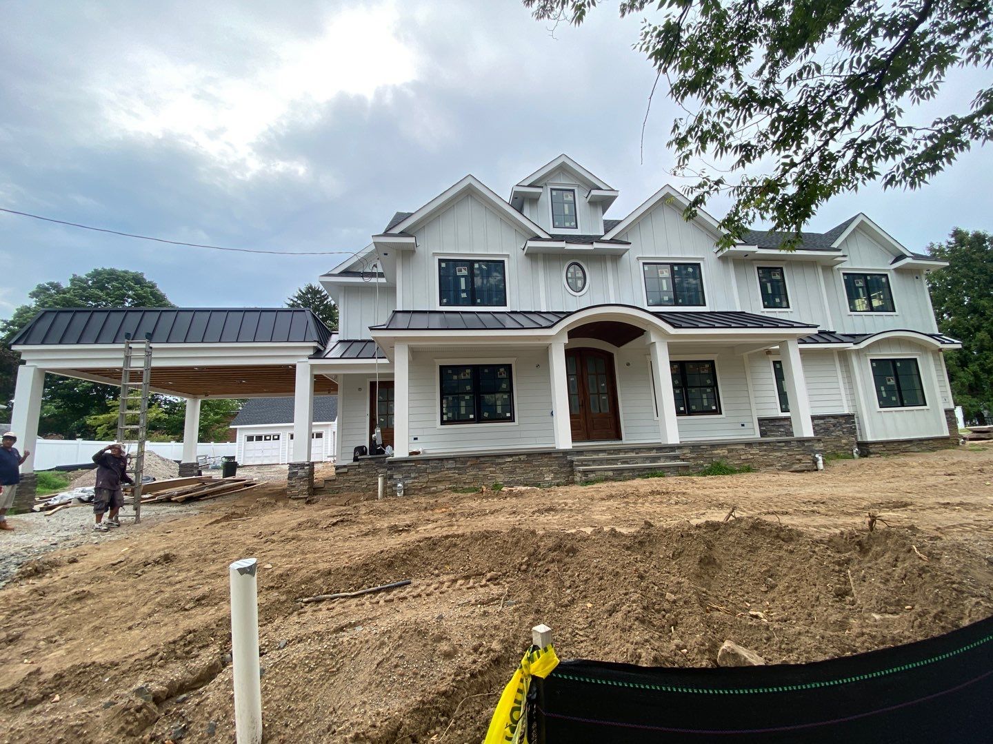 Standing Seam Metal Roof using Aluminum 032GA by CMNG LLC