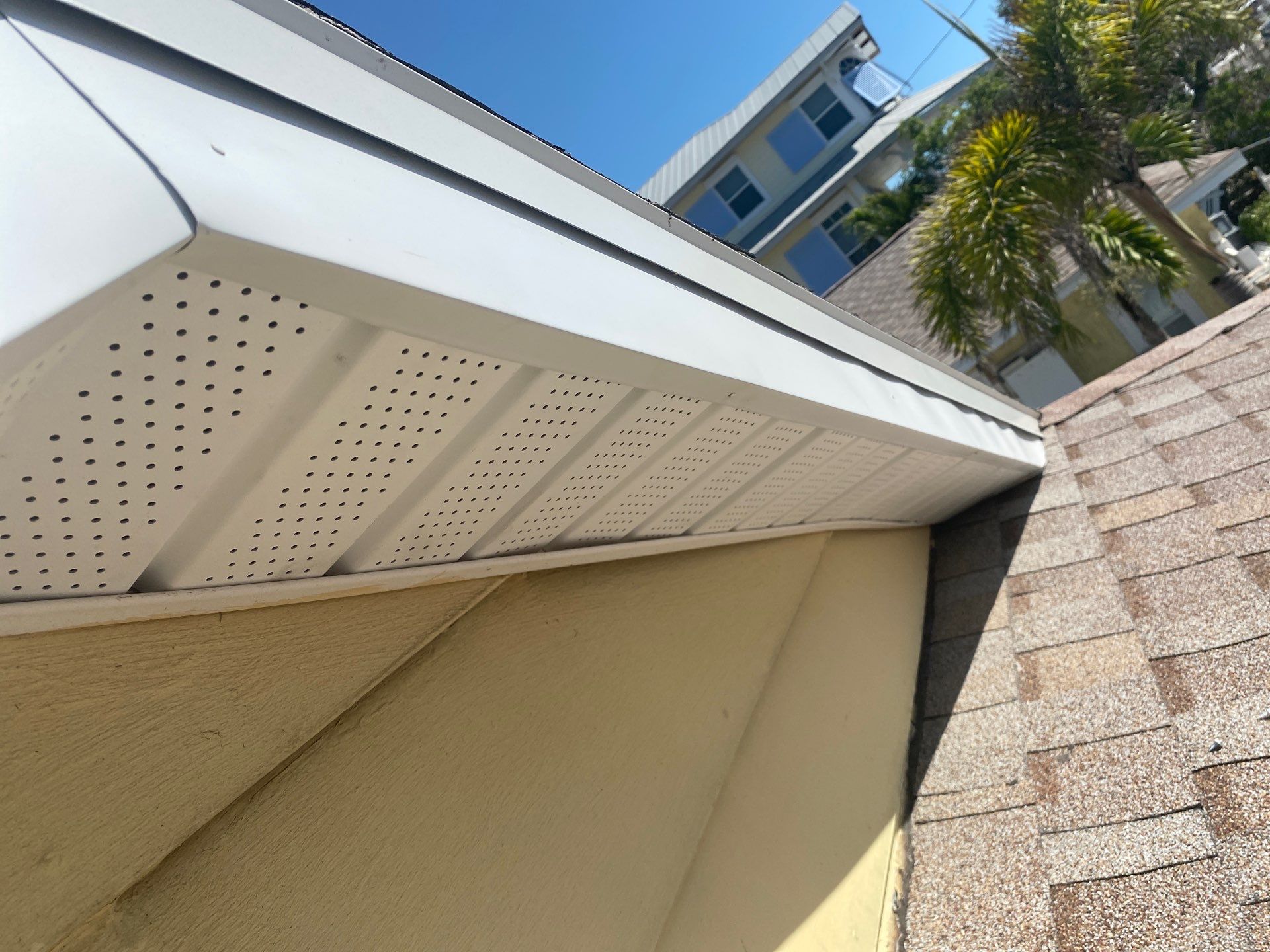 Soffit Ventilation Enhancement in Holmes Beach FL by Gutter Professors