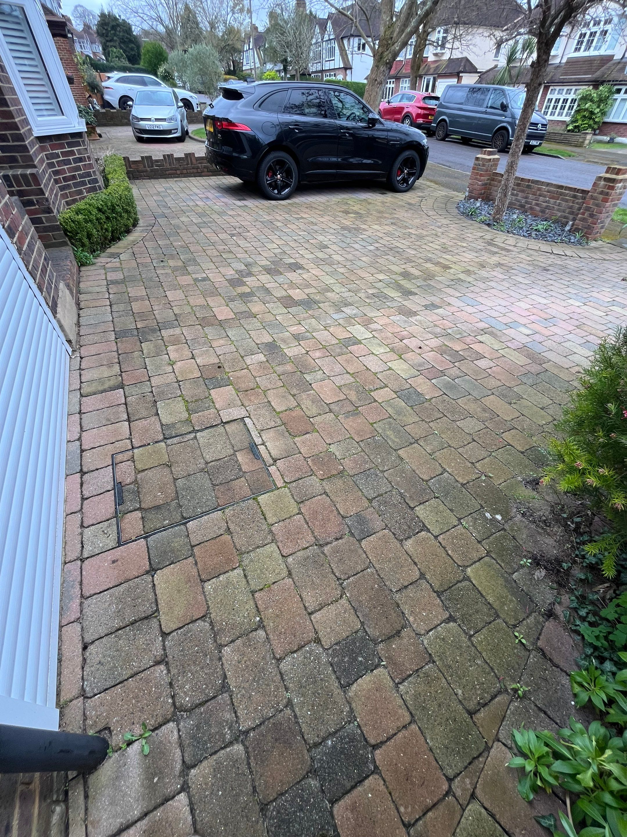 Driveway And Patio Clean using honda 21 ltr/min by Ges Exterior Cleaning ltd