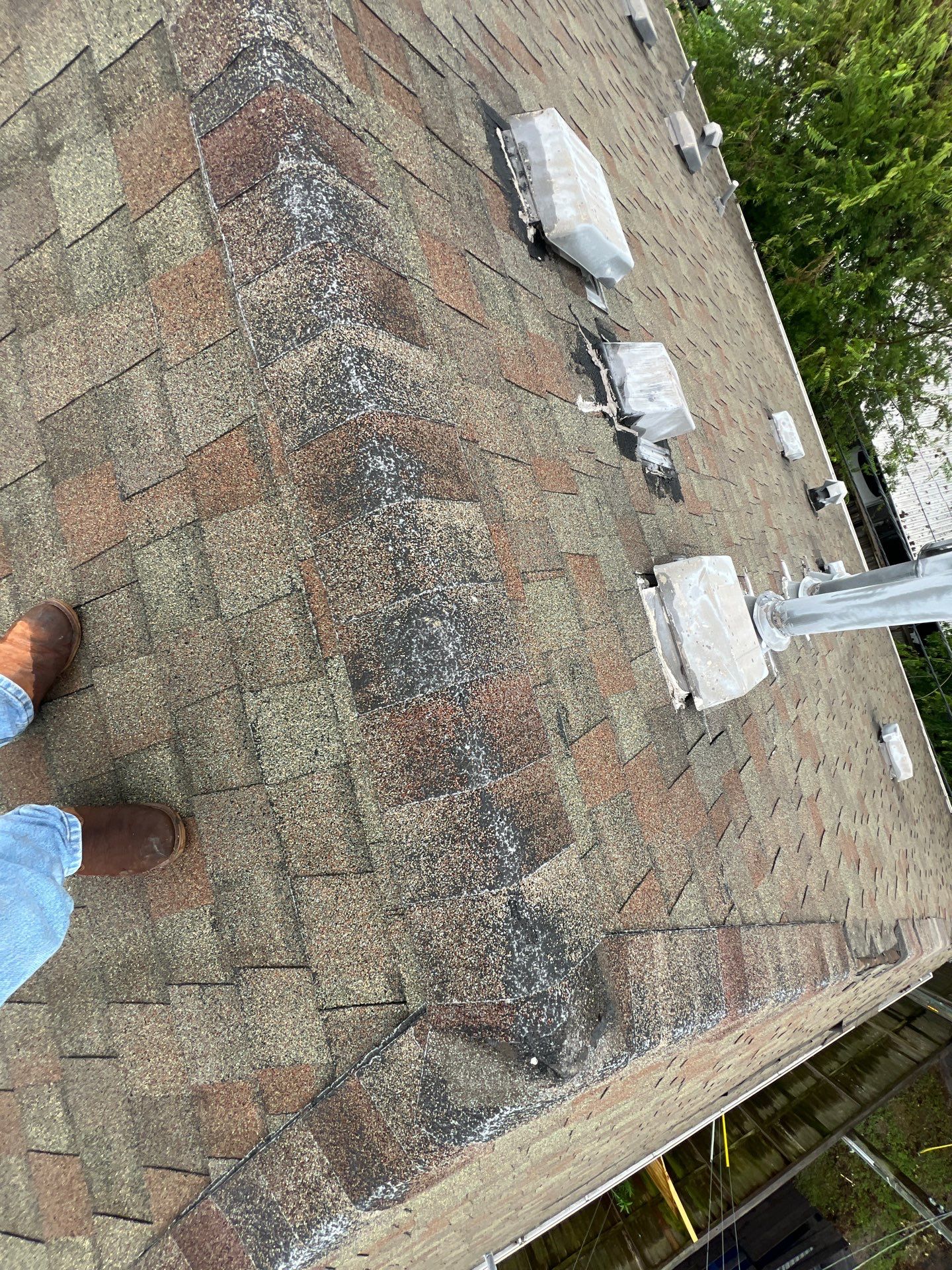Residential Roofing Repair using Owen's Corning Duration (Lifetime) Shingles by Roof Repair Services LLC