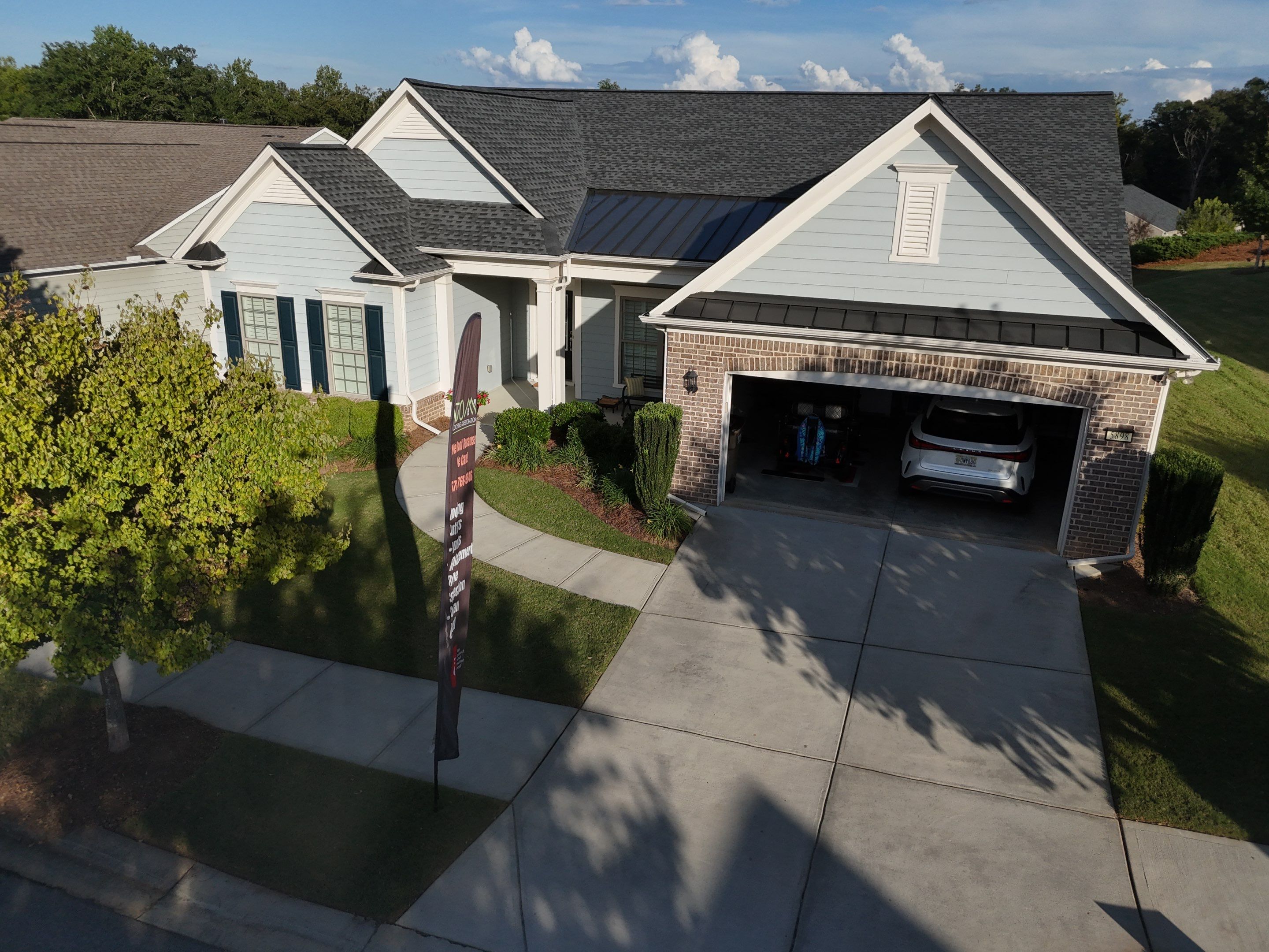 Collier Bridge Lane Braselton Roof Replacement  by Dom Roofing & Restoration