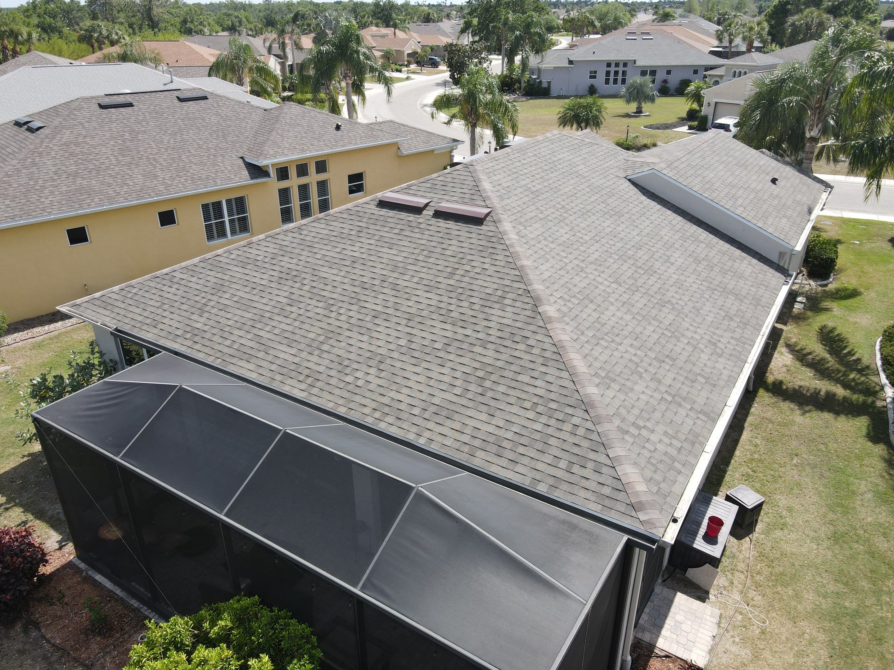 Roof replacement in Sun City Center, FL. by Steadfast Roofing 