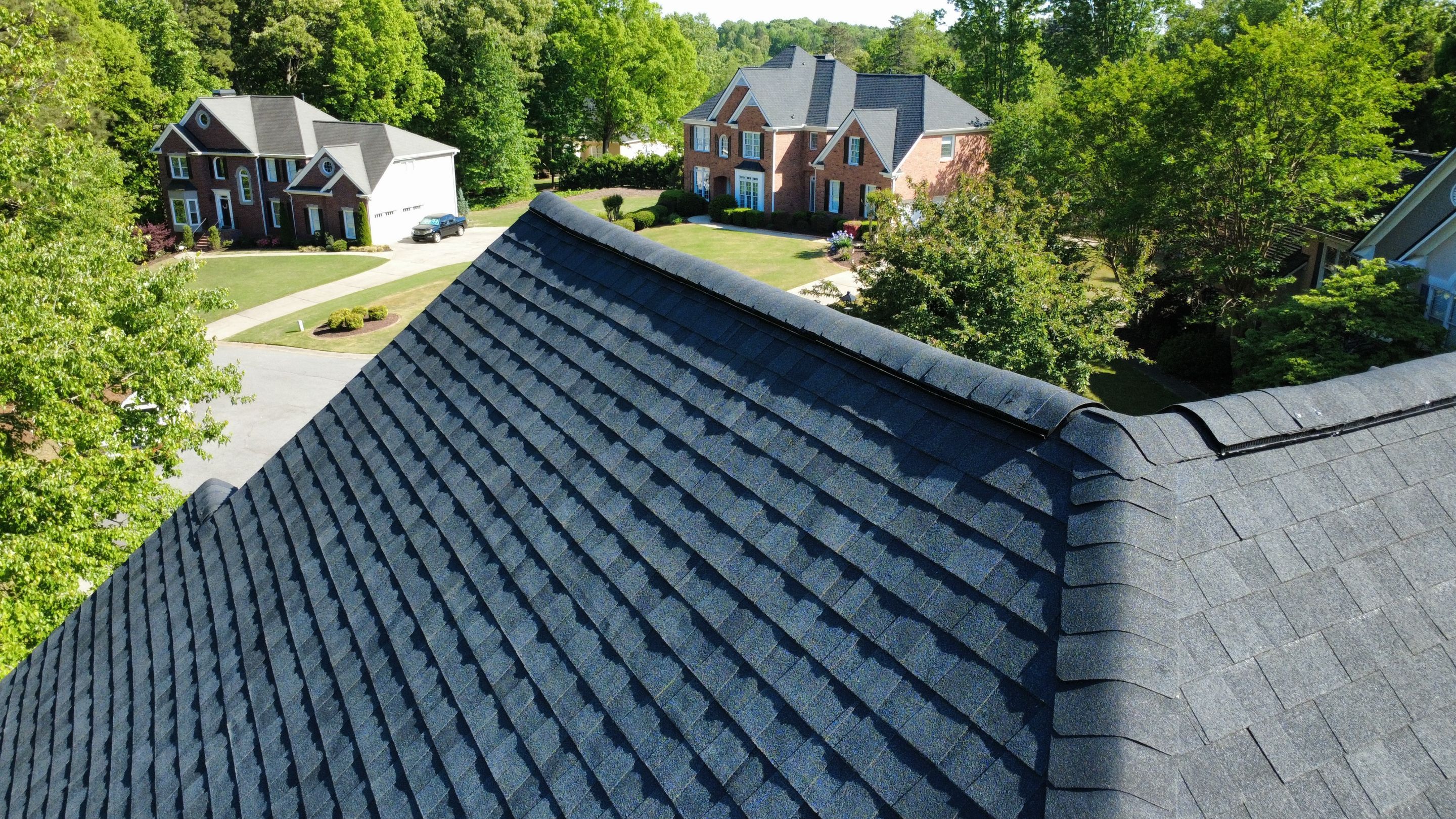 Cumming, GA Roof Replacement CertainTeed Landmark Charcoal Black by Reset Roofing