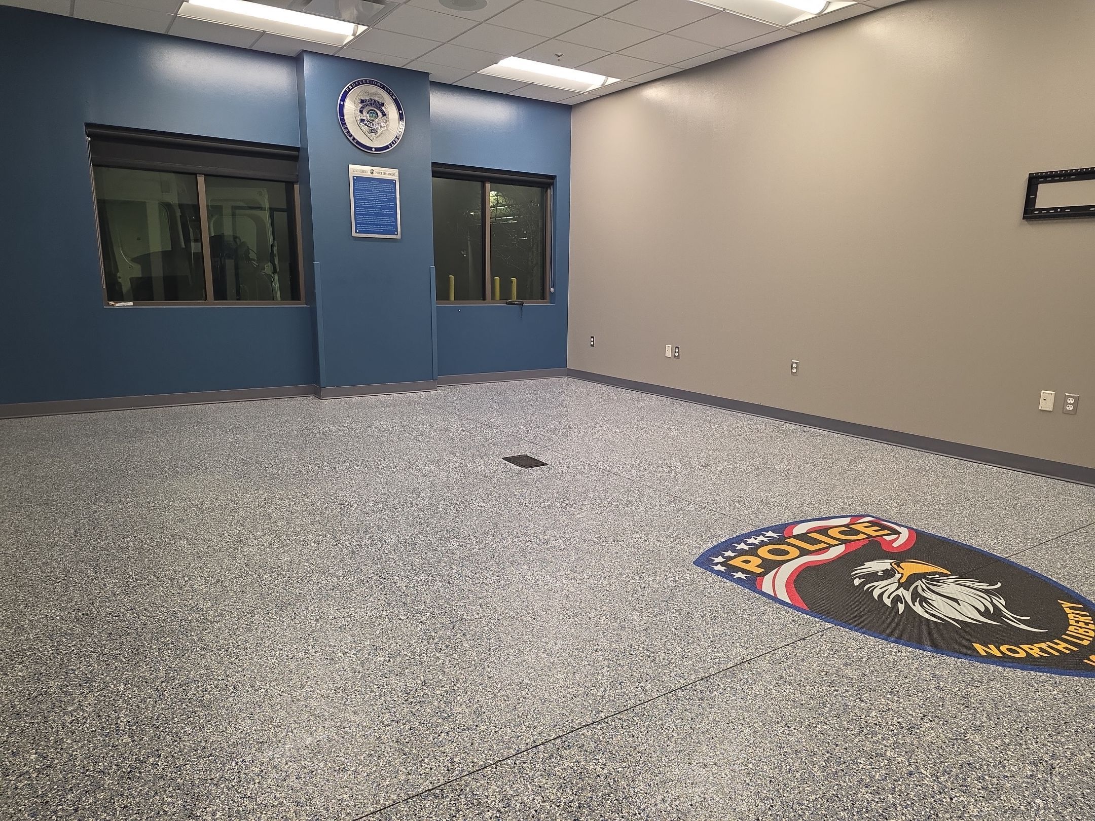 Police Department Refresh by Revival Concrete Coatings