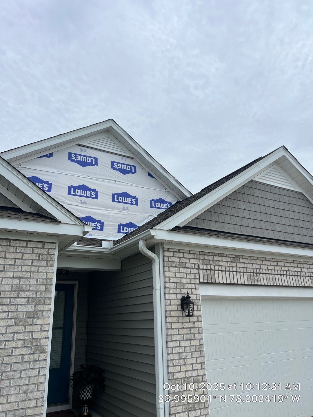 Insurance Restoration Project in Bolivia, NC by RGR Construction and Roofing, LLC