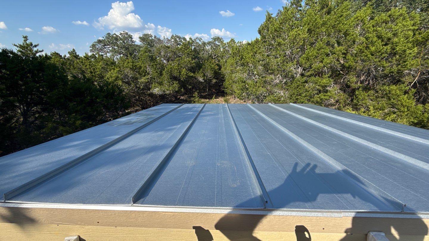 Metal Repairs & Gutter Install by First Out Roofing 