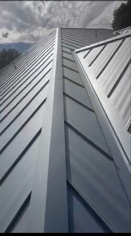 24ga 1" Nail-Strip Mill Finish by Total Roofing System The Metal Roof Experts
