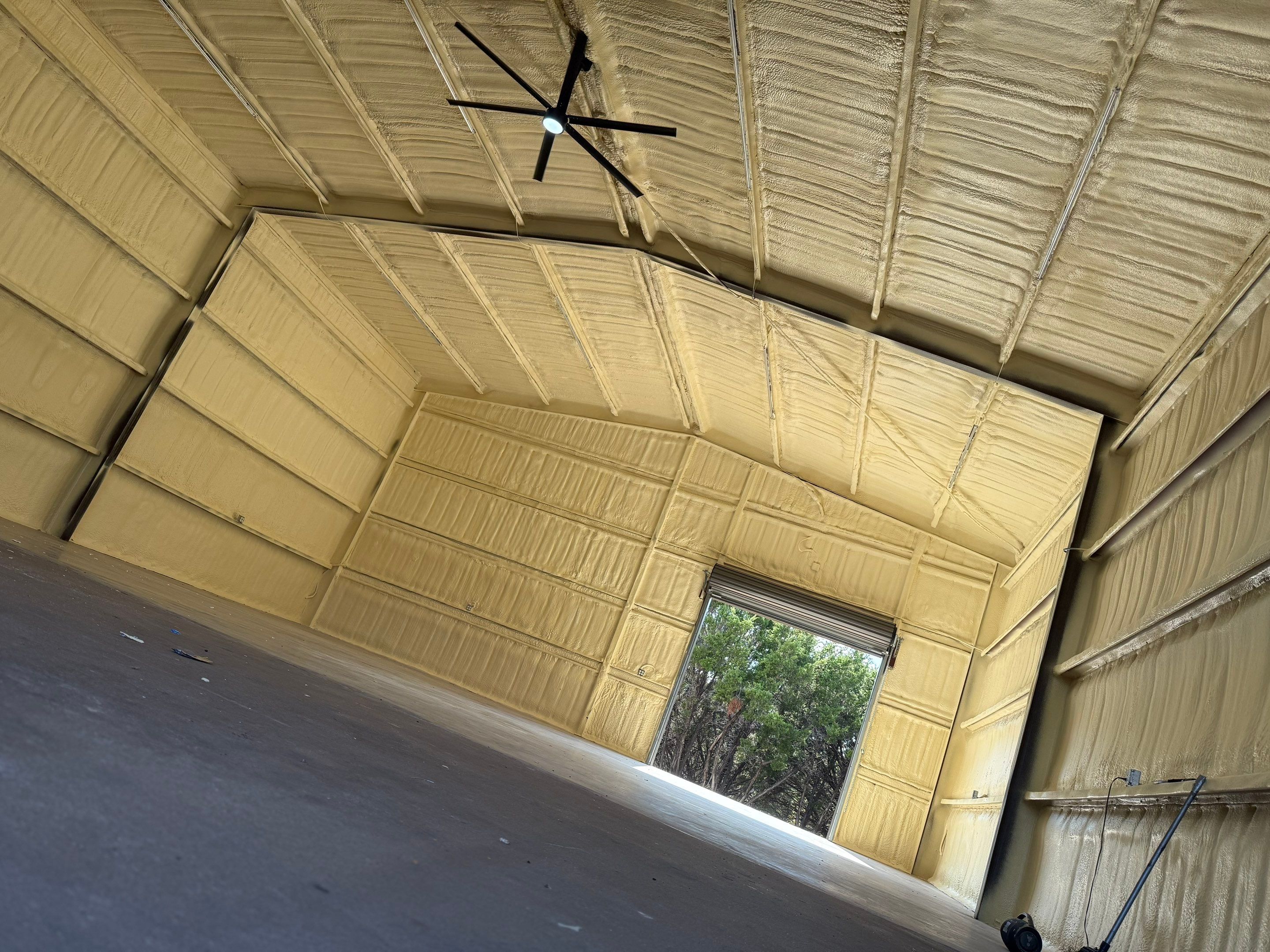 2" close cell metal shop by Apex Insulation Solutions