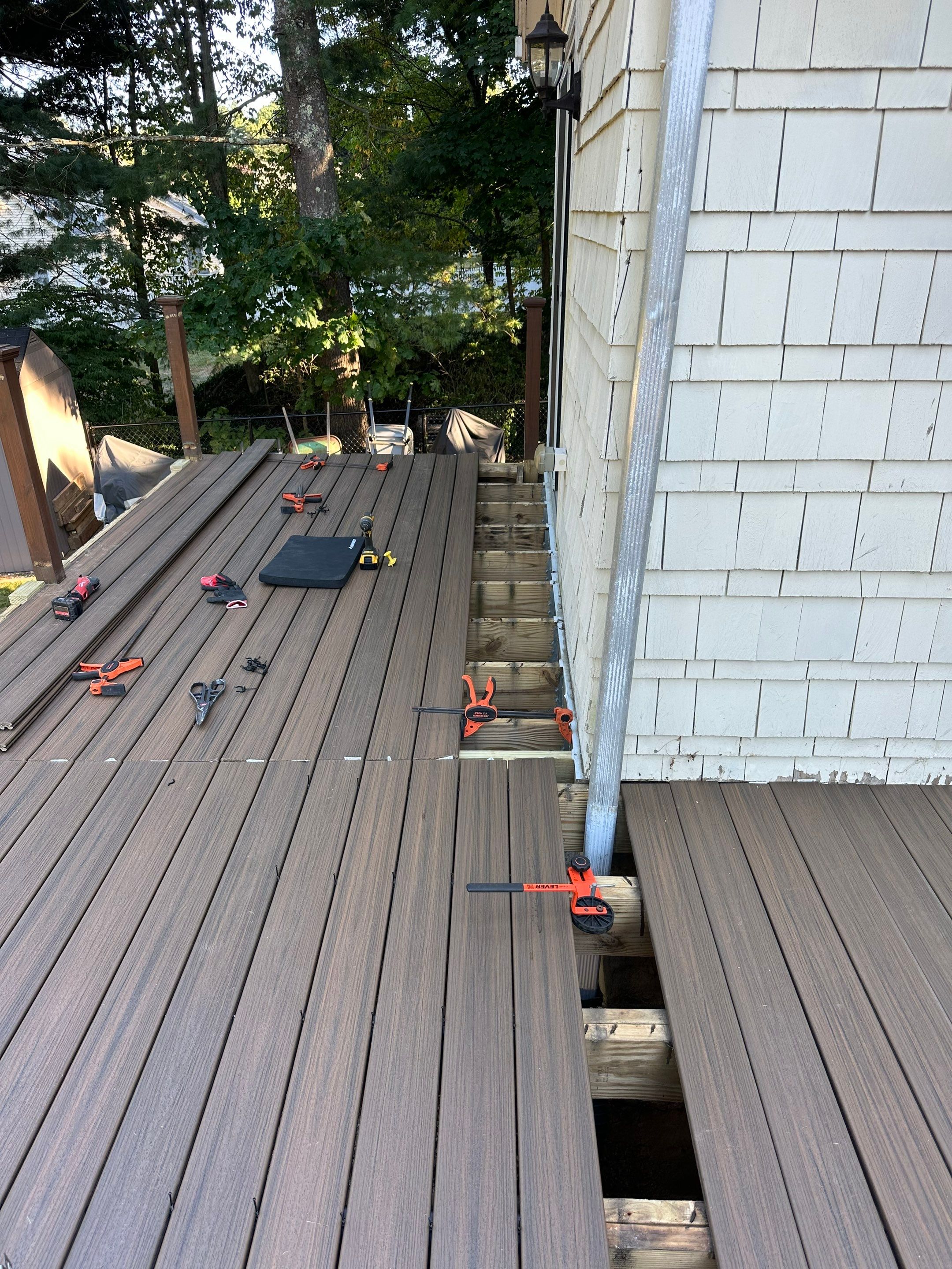 Deck Refacing (Resurfacing) Project by UBrothers Construction