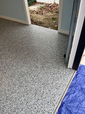 Garage Floor Coating using Silverton
