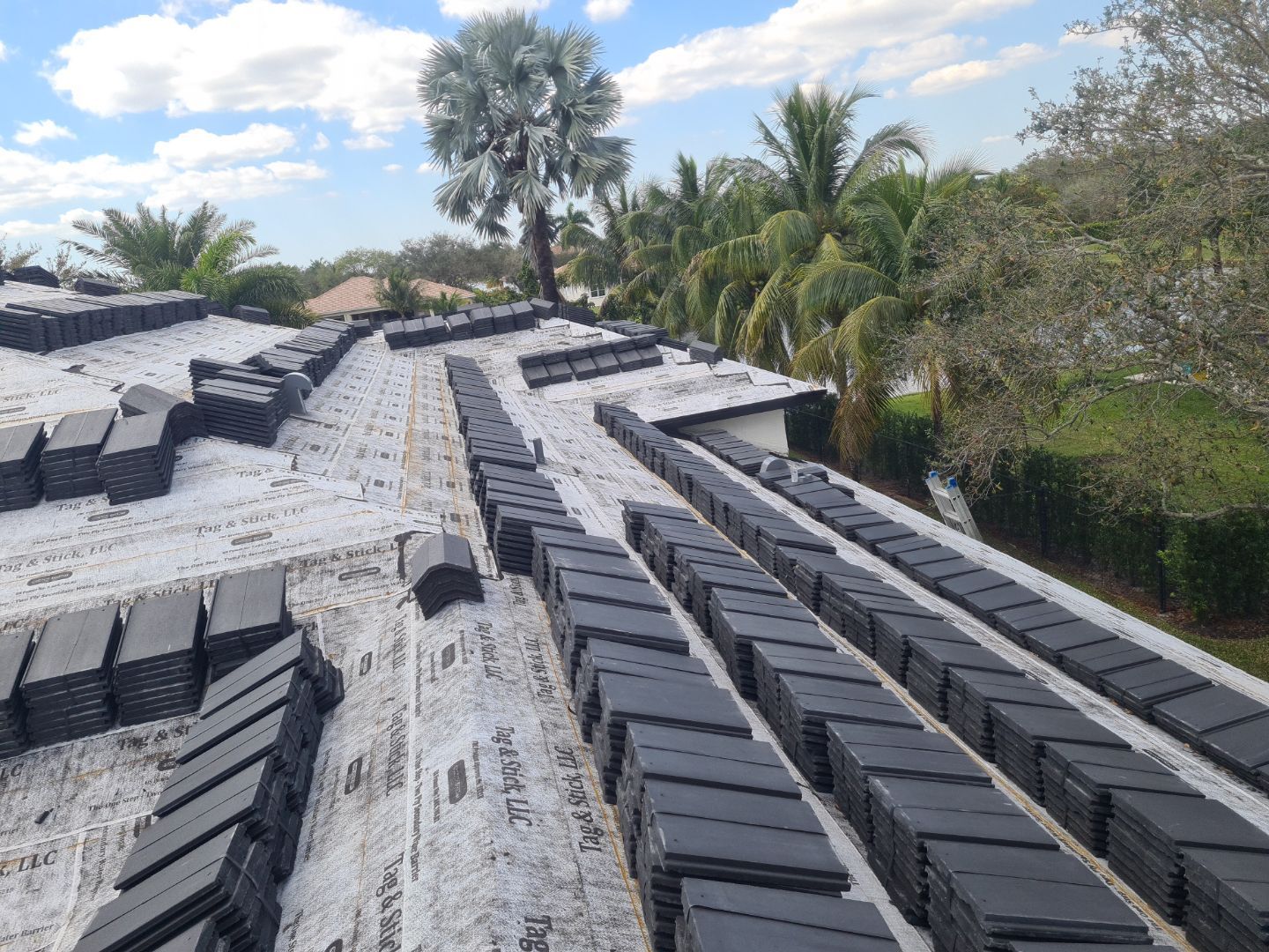 Residential Roofing Installation using Eagle Roofing Tile by BLUES BROTHERS ROOFING