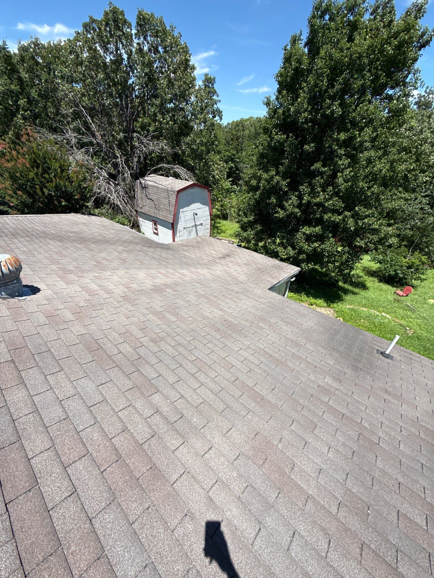 2 layers tear off & installation of new architectural shingles. by In & Out Construction & Remodeling, LLC