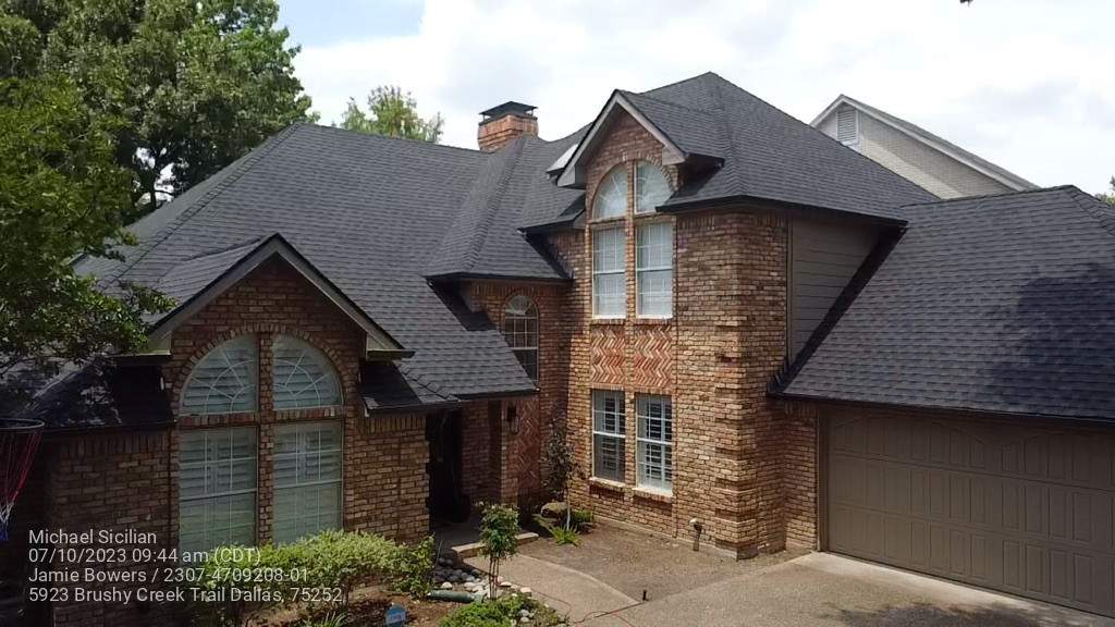 Project in Dallas by Zeus Exteriors