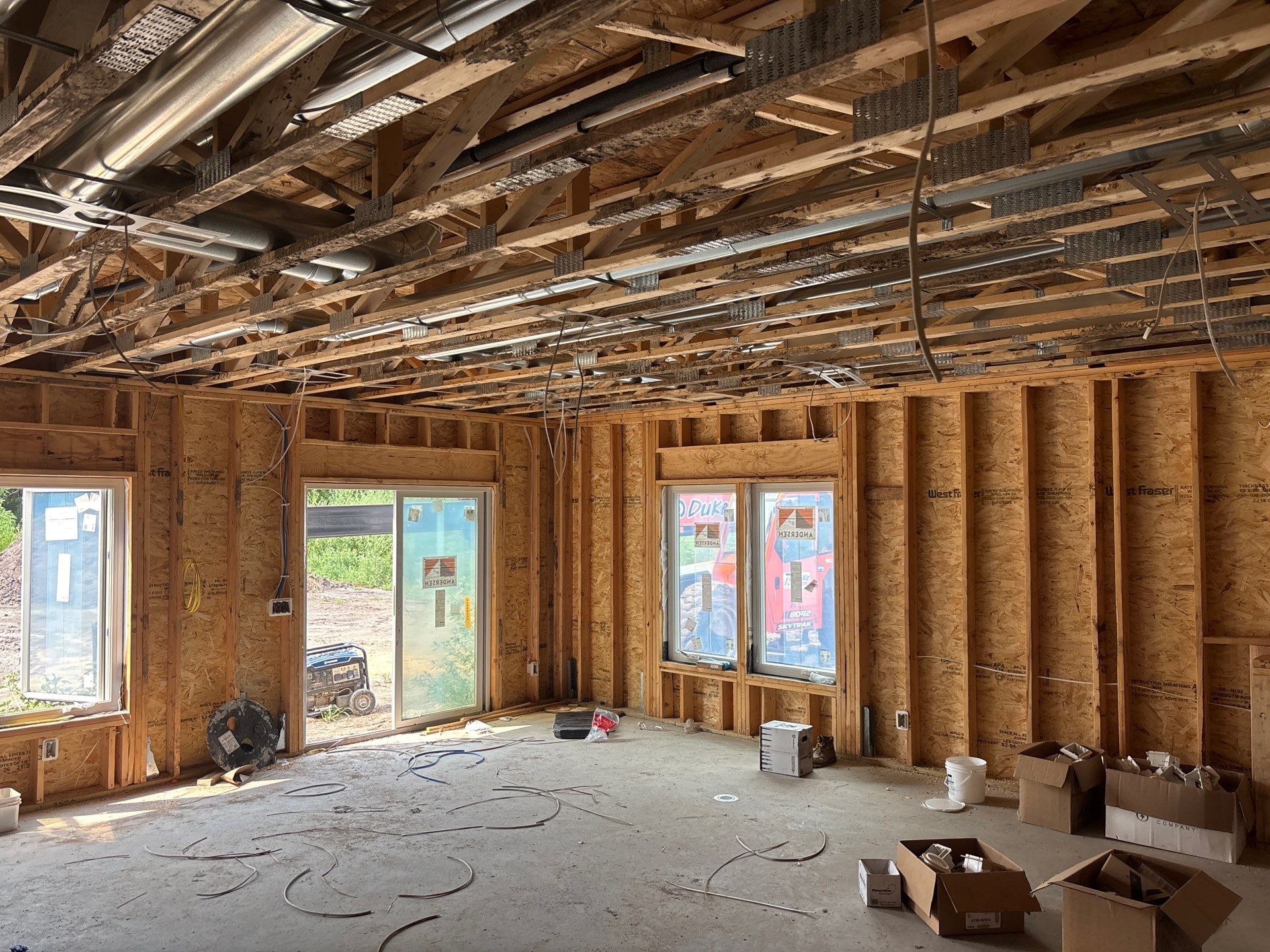 Comprehensive Electrical Rough-In and Service Installation in Maple Lake by Walter Electrical Contractors