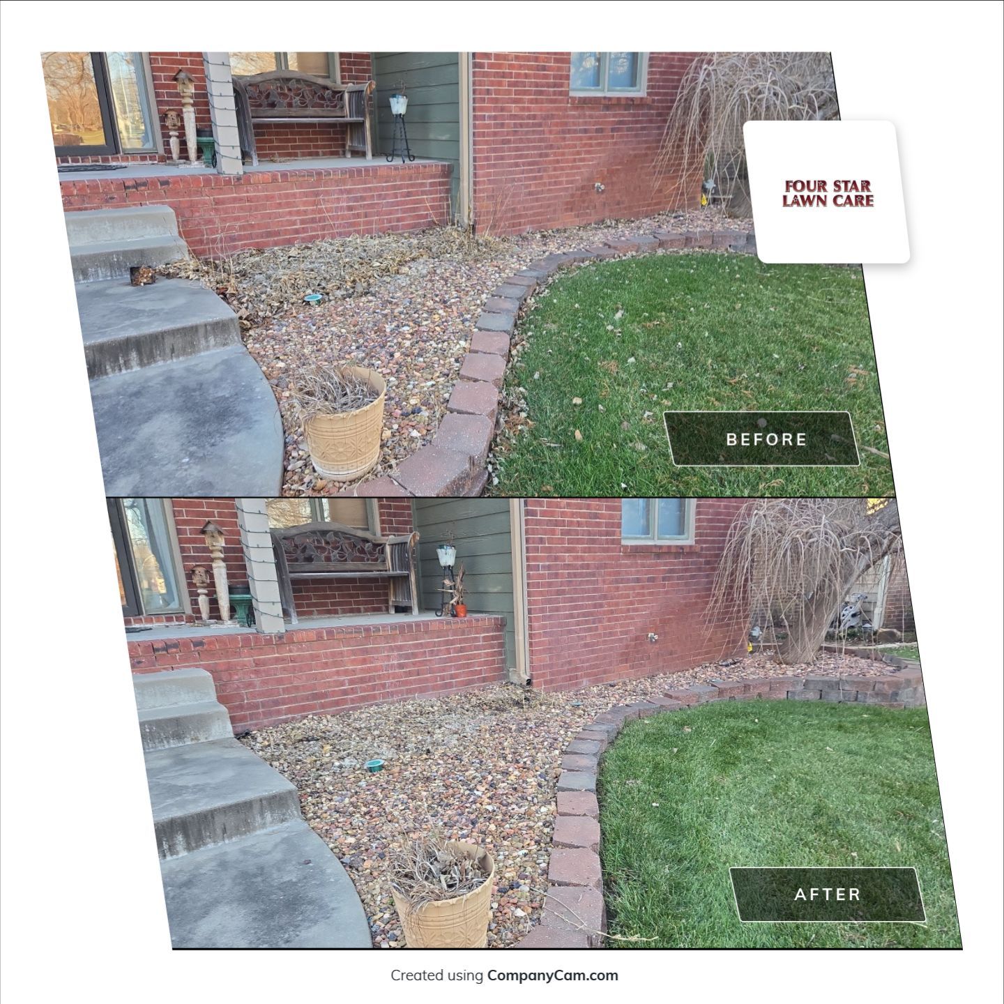 Project in WICHITA by Four Star Lawn Care